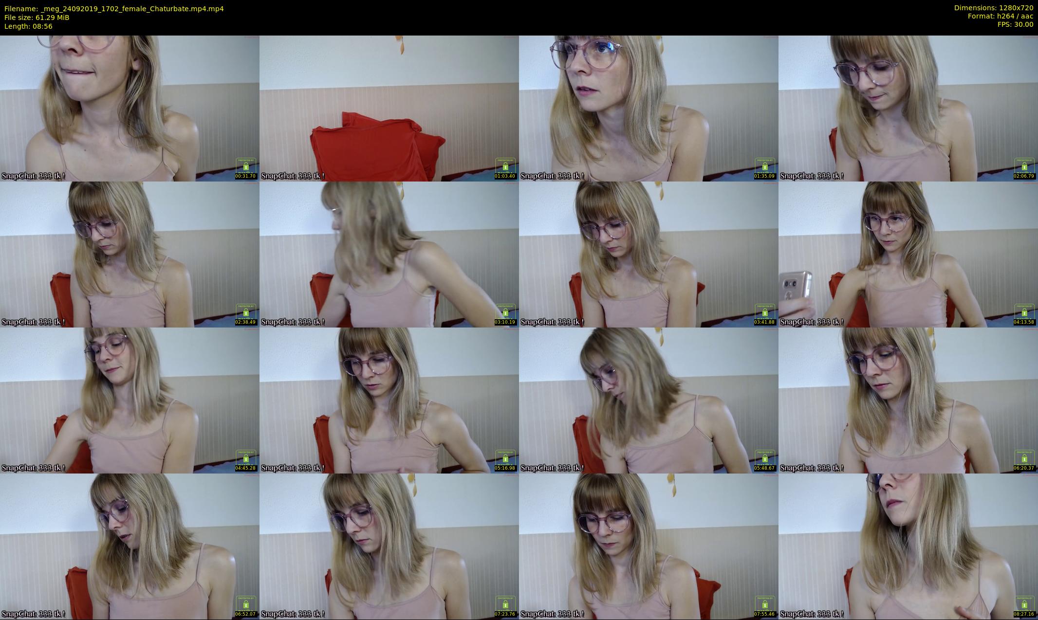 _meg — 9 minute Chaturbate female cam show recording, 720p, Sep 24, 2019
