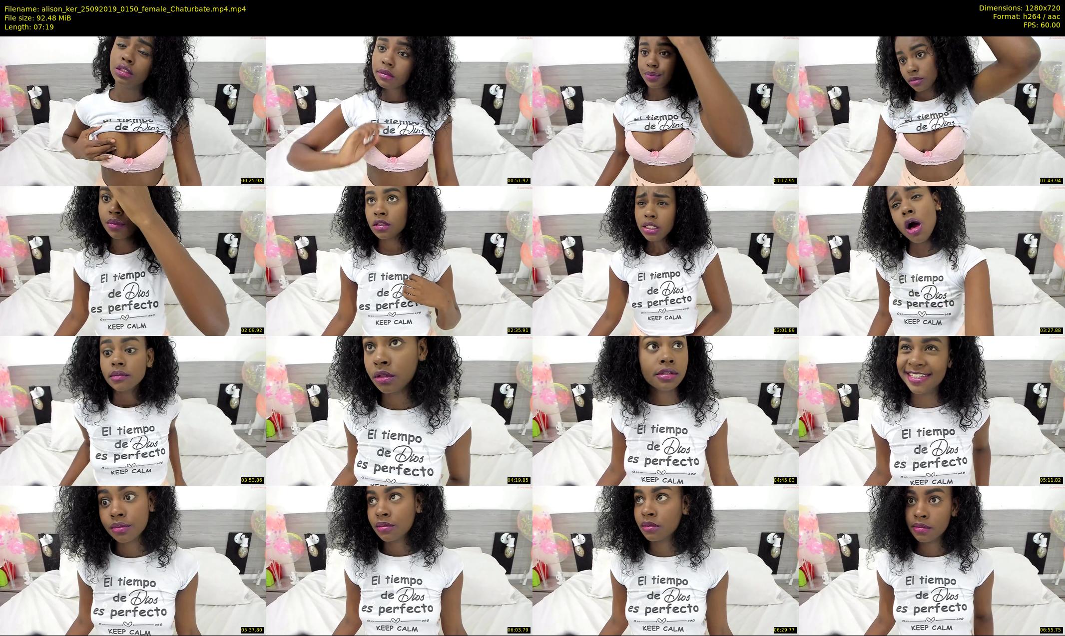 alison_ker — 8 minute Chaturbate female cam show recording, 720p, Sep 25, 2019