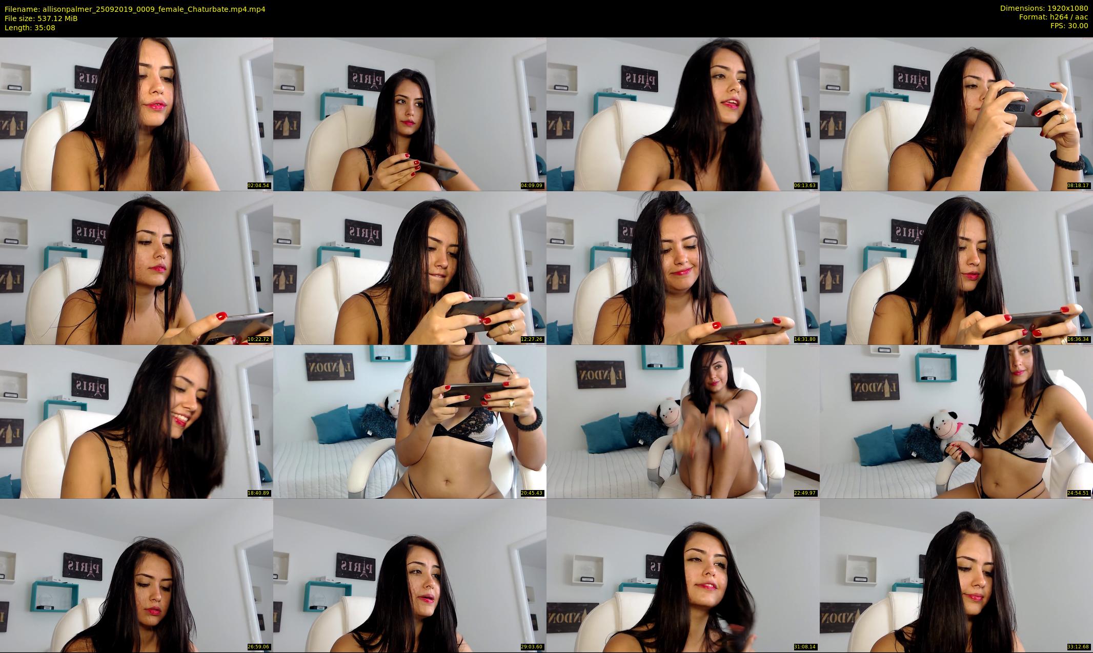 allisonpalmer — 36 minute Chaturbate female cam show recording, 1080p, Sep 25, 2019