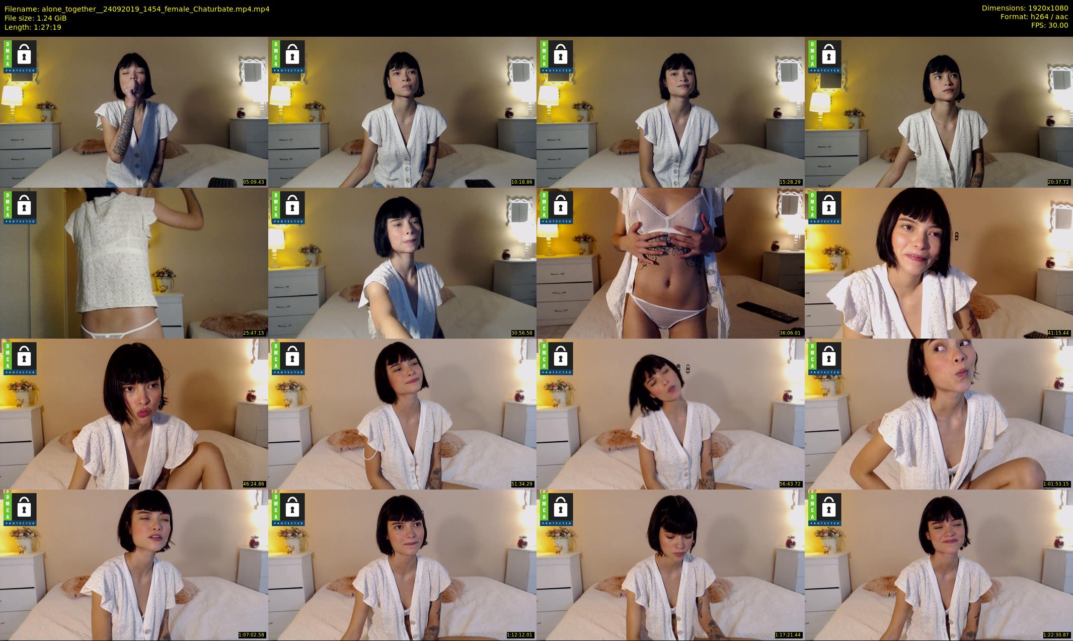 alone_together_ — 88 minute Chaturbate female cam show recording, 1080p, Sep 24, 2019
