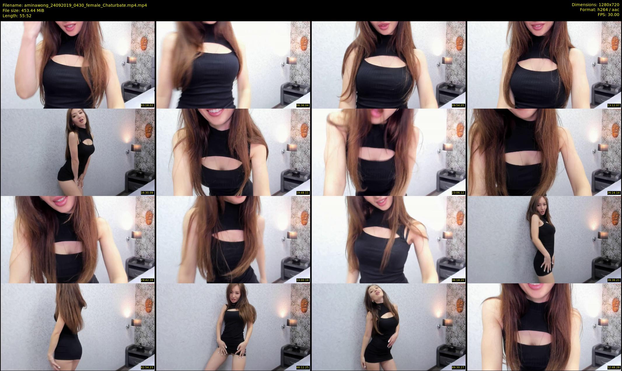 aminawong — 56 minute Chaturbate female cam show recording, 720p, Sep 24, 2019