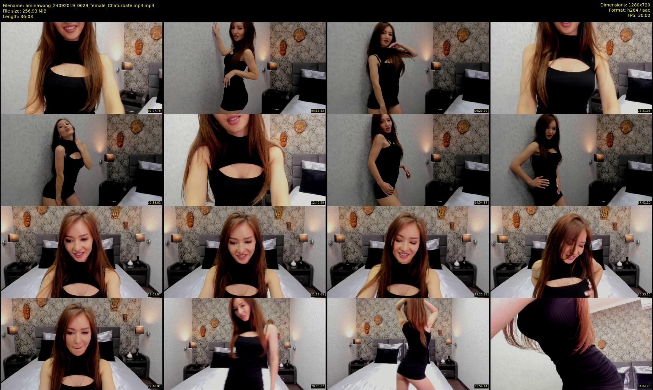 aminawong — 37 minute Chaturbate female cam show recording, 720p, Sep 24, 2019