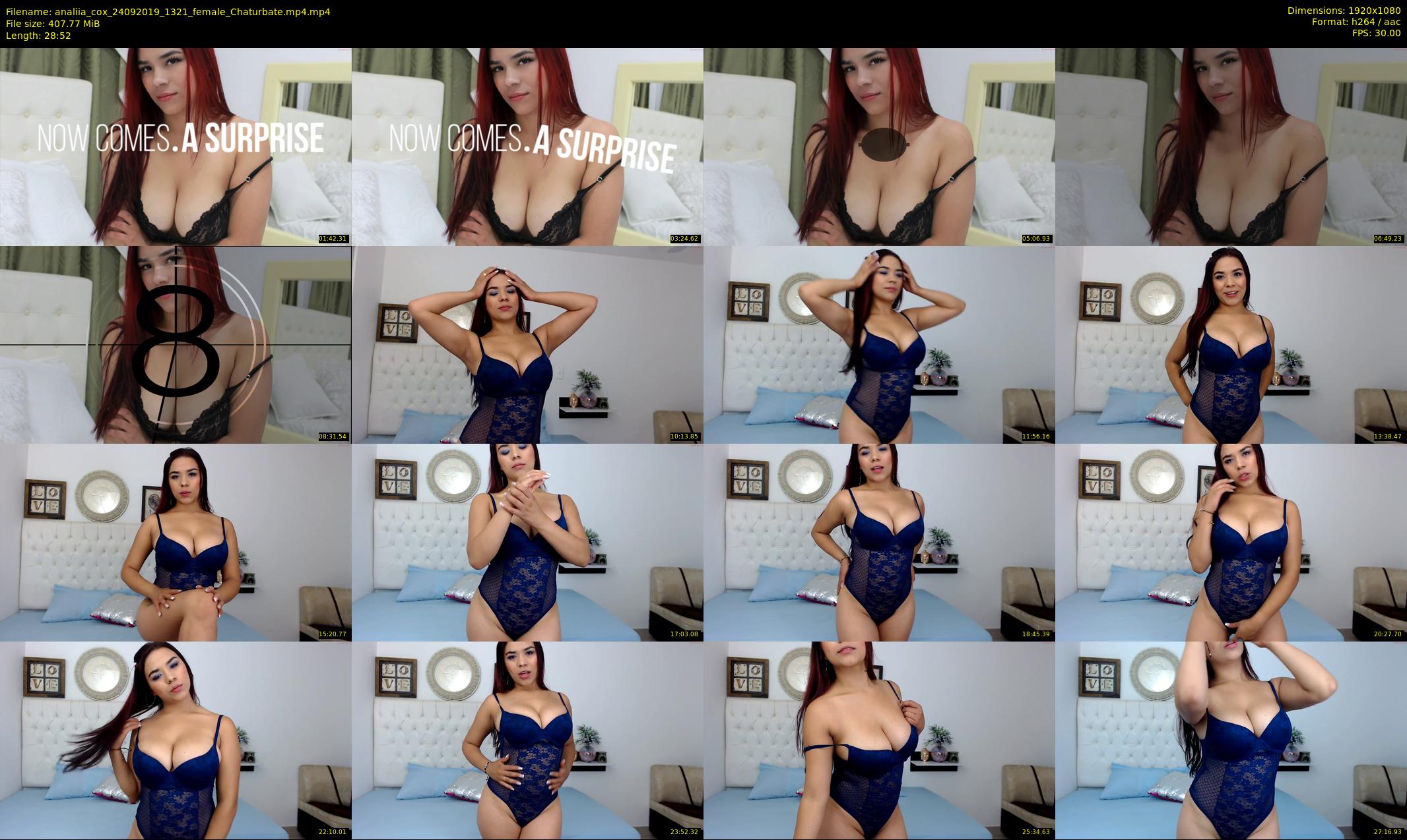 analiia_cox — 29 minute Chaturbate female cam show recording, 1080p, Sep 24, 2019