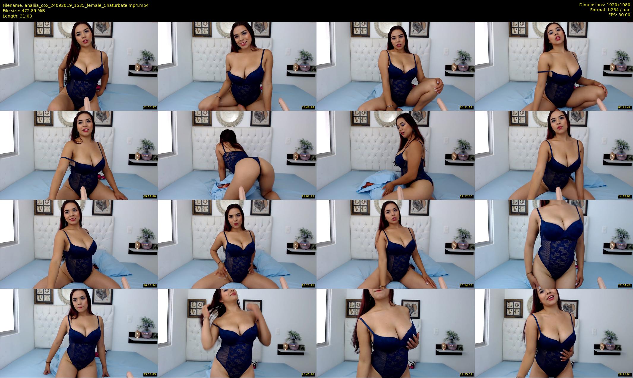 analiia_cox — 32 minute Chaturbate female cam show recording, 1080p, Sep 24, 2019