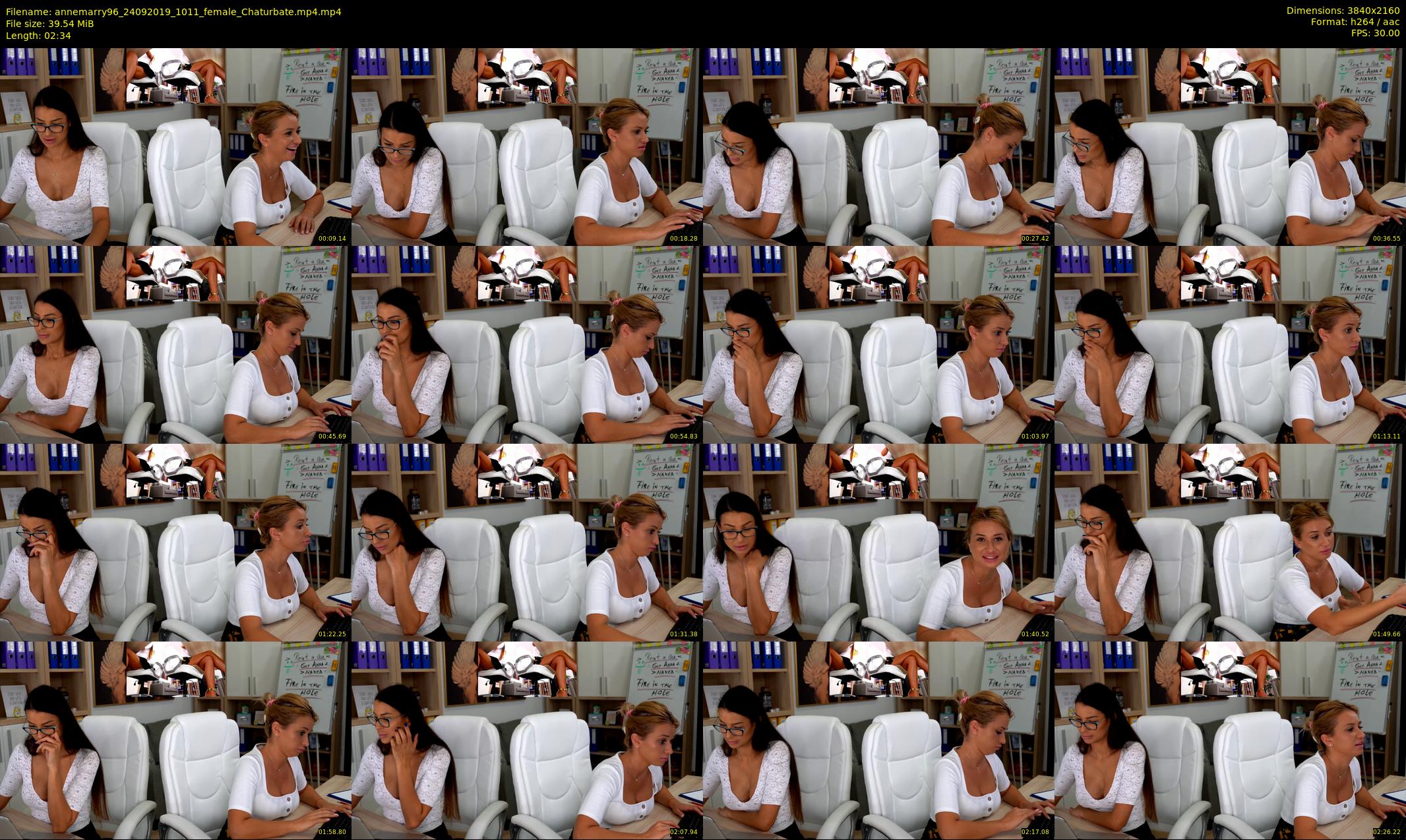 annemarry96 — 3 minute Chaturbate female cam show recording, 4K, Sep 24, 2019