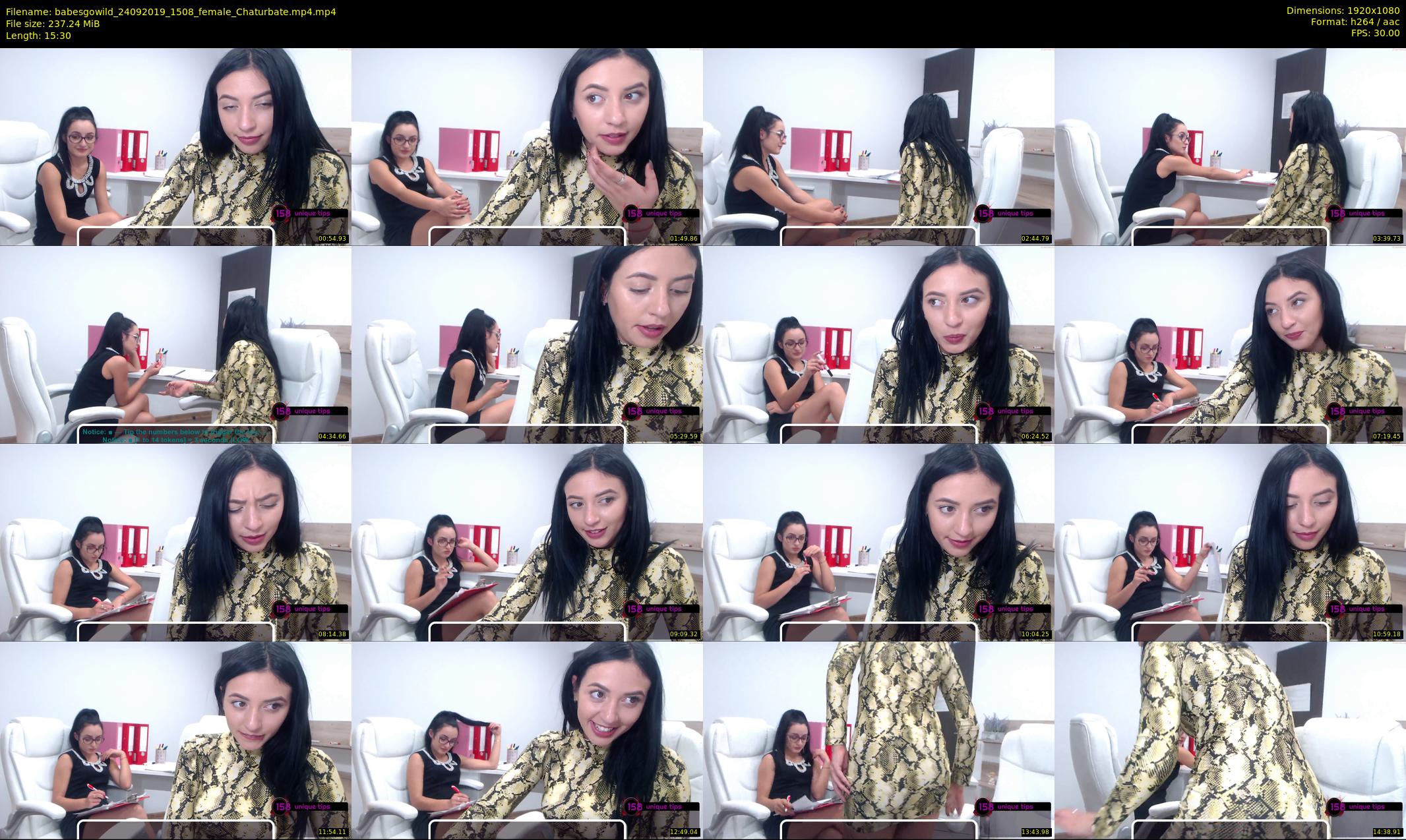 babesgowild — 16 minute Chaturbate couple cam show recording, 1080p, Sep 24, 2019
