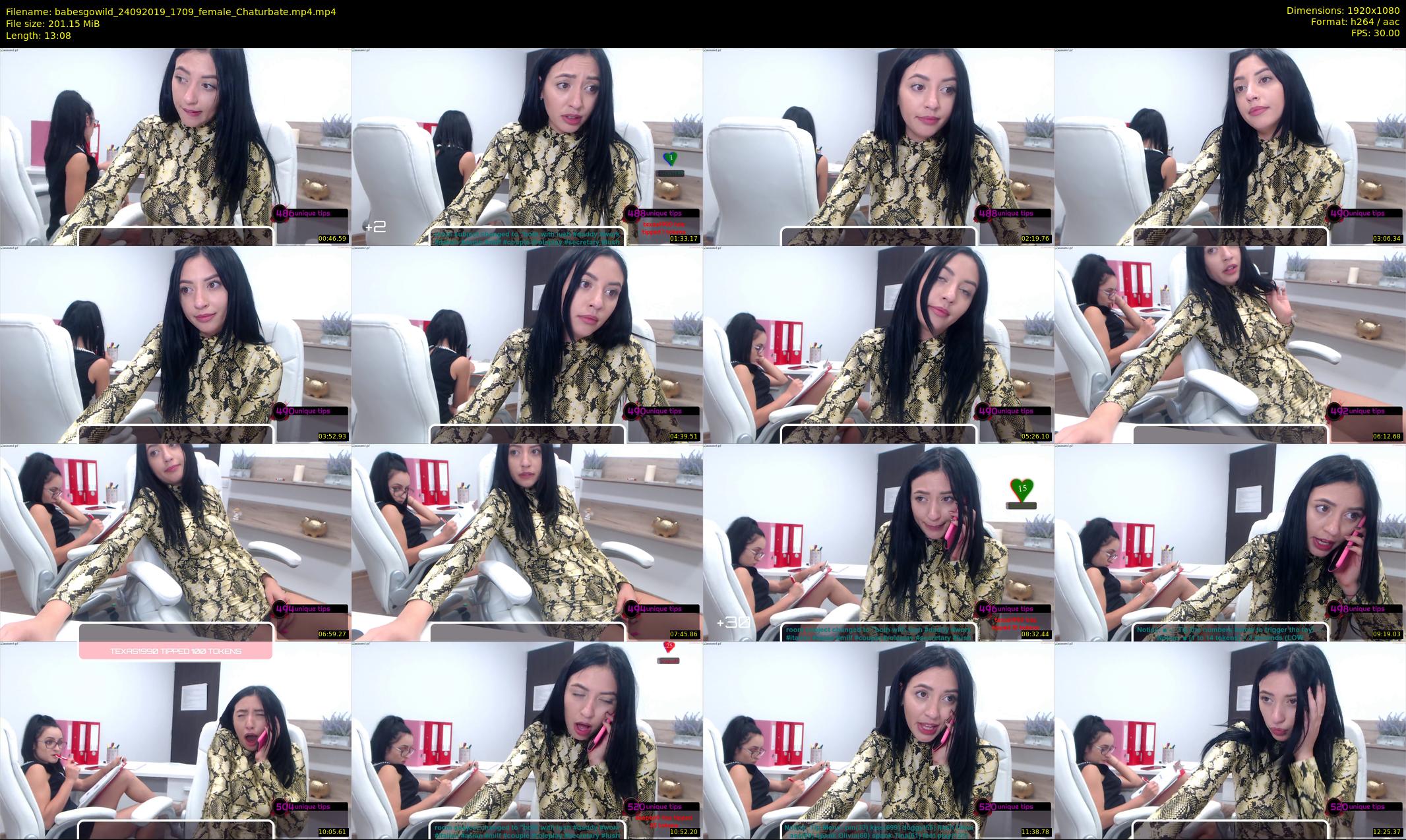 babesgowild — 14 minute Chaturbate couple cam show recording, 1080p, Sep 24, 2019
