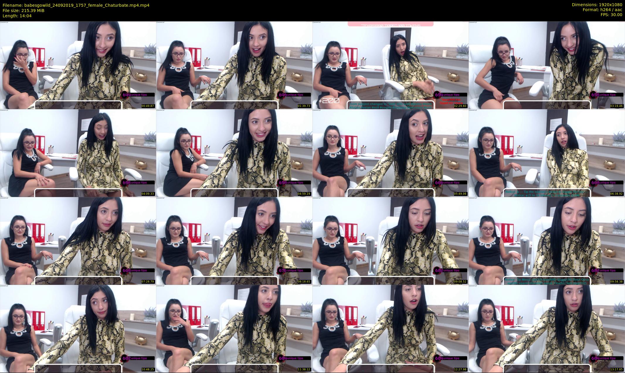babesgowild — 15 minute Chaturbate couple cam show recording, 1080p, Sep 24, 2019