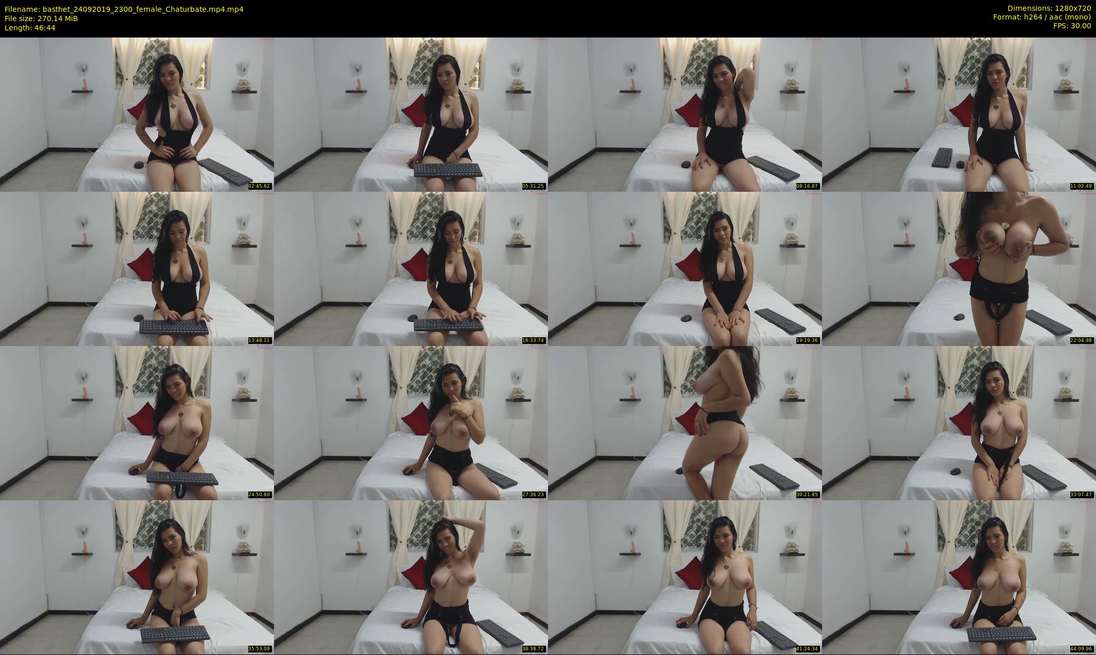 basthet — 47 minute Chaturbate female cam show recording, 720p, Sep 24, 2019