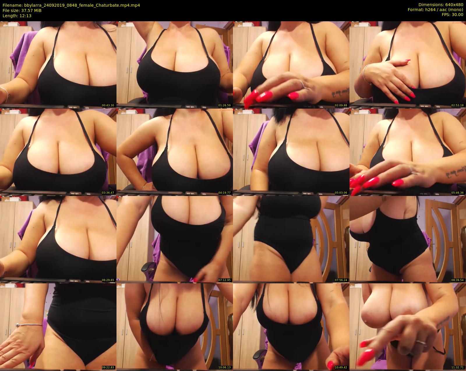 bbylarra — 13 minute Chaturbate couple cam show recording, 480p, Sep 24, 2019