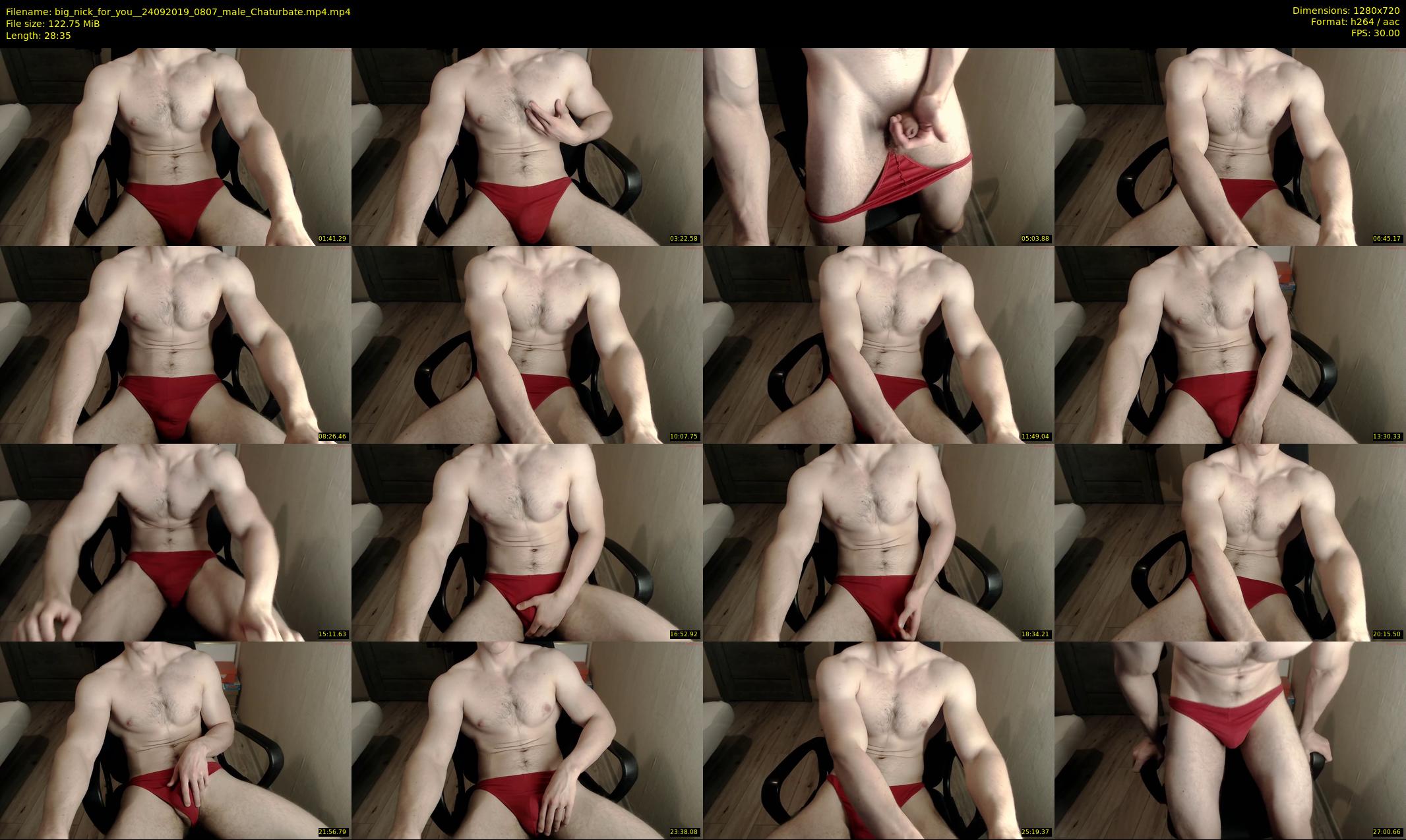 big_nick_for_you_ — 29 minute Chaturbate male cam show recording, 720p, Sep 24, 2019