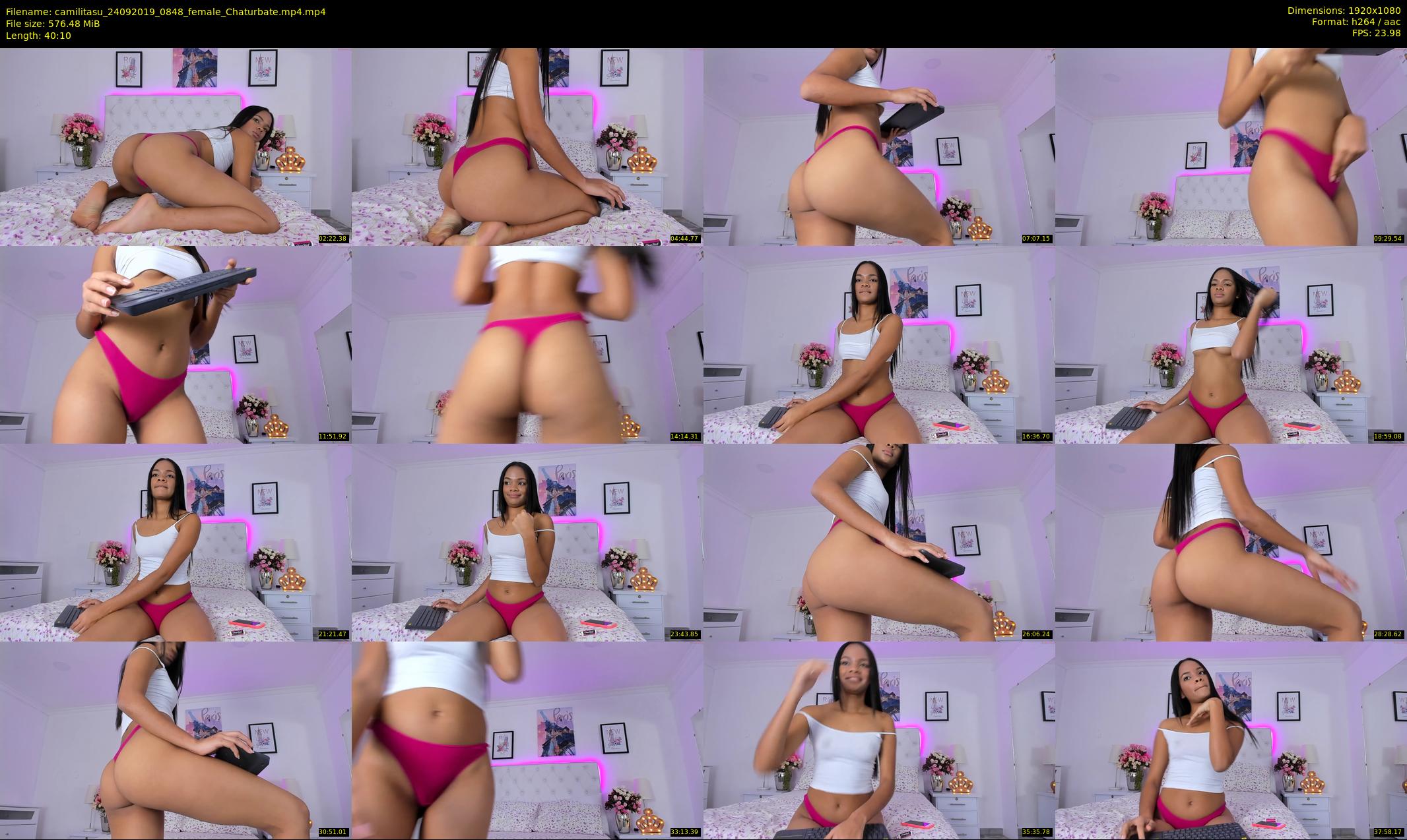 camilitasu — 41 minute Chaturbate female cam show recording, 1080p, Sep 24, 2019