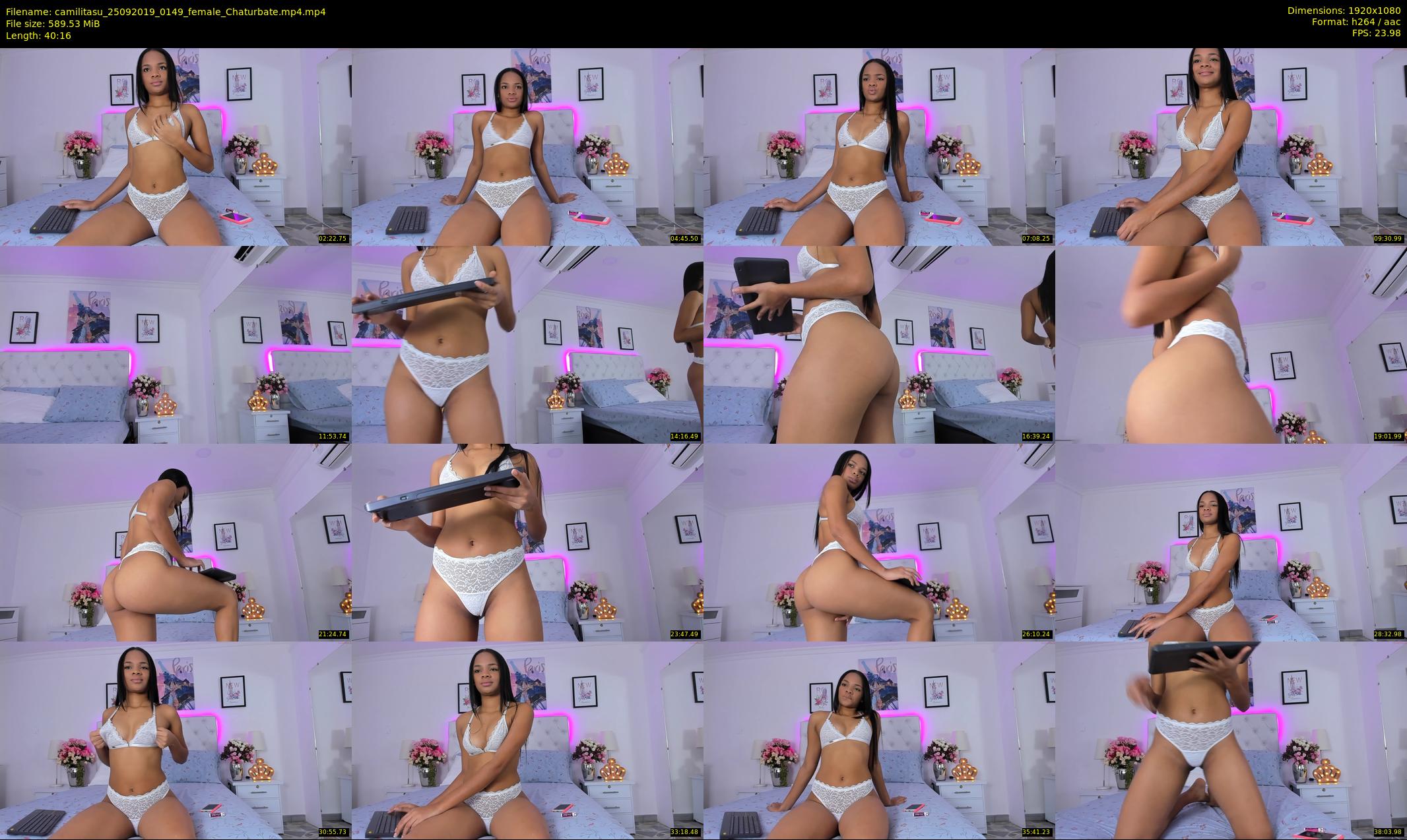 camilitasu — 41 minute Chaturbate female cam show recording, 1080p, Sep 25, 2019