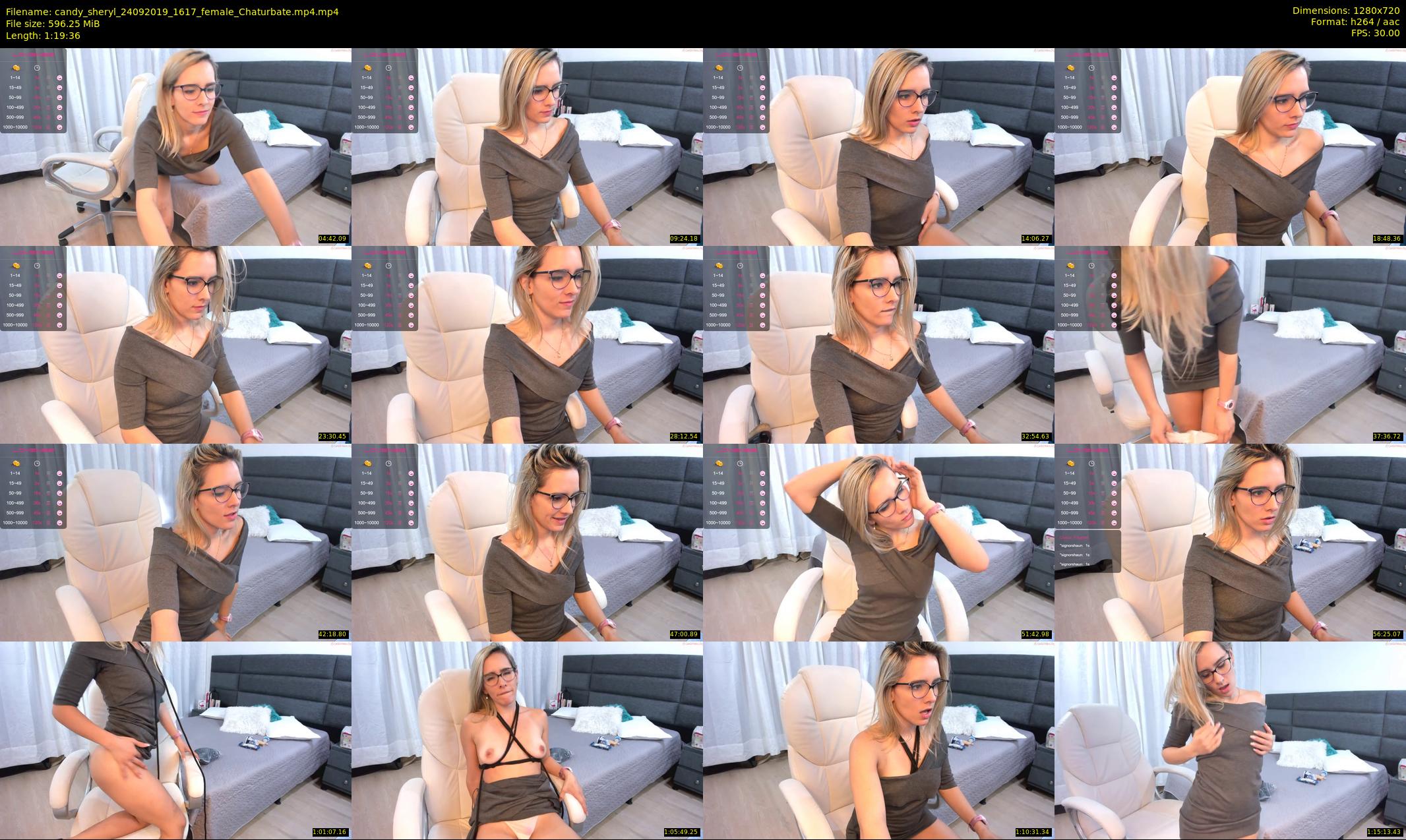 candy_sheryl — 80 minute Chaturbate female cam show recording, 720p, Sep 24, 2019