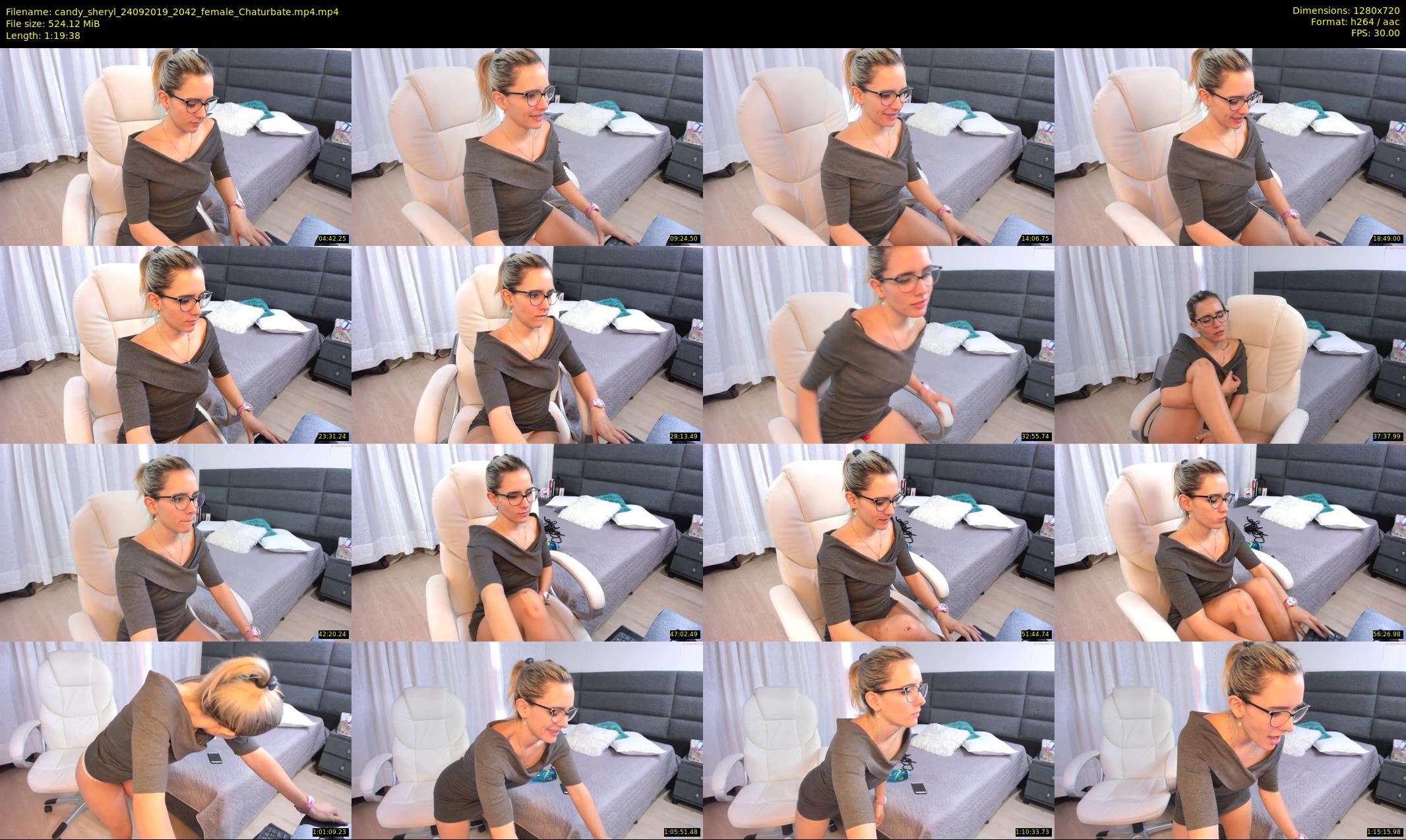 candy_sheryl — 80 minute Chaturbate female cam show recording, 720p, Sep 24, 2019