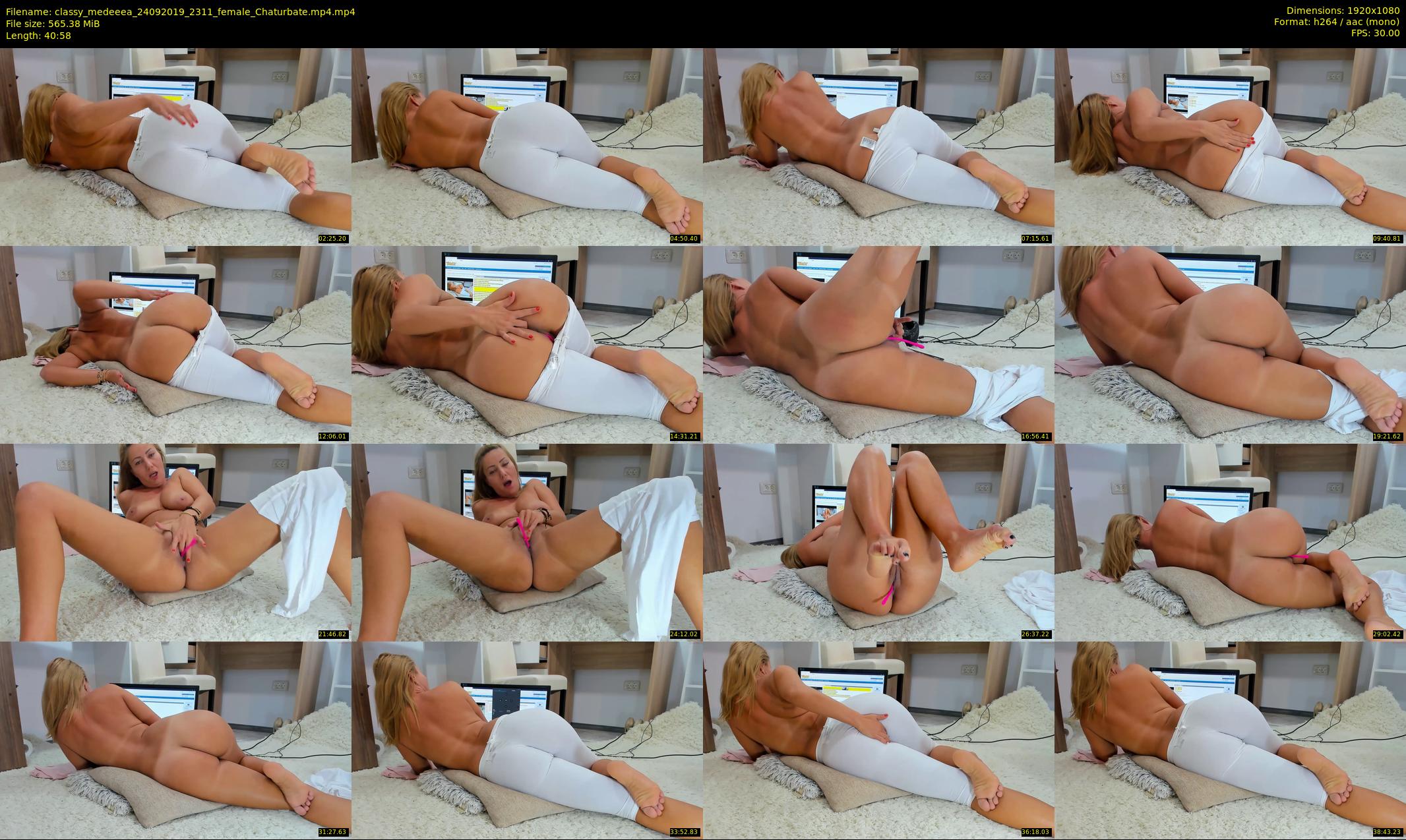 classy_medeeea — 41 minute Chaturbate female cam show recording, 1080p, Sep 24, 2019