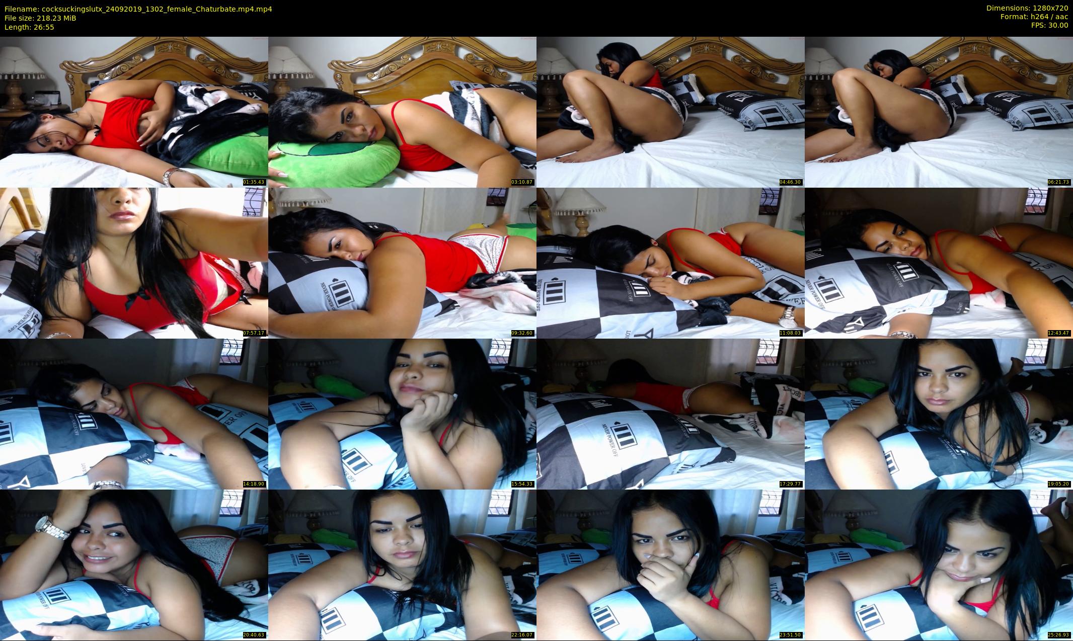 cocksuckingslutx — 27 minute Chaturbate female cam show recording, 720p, Sep 24, 2019