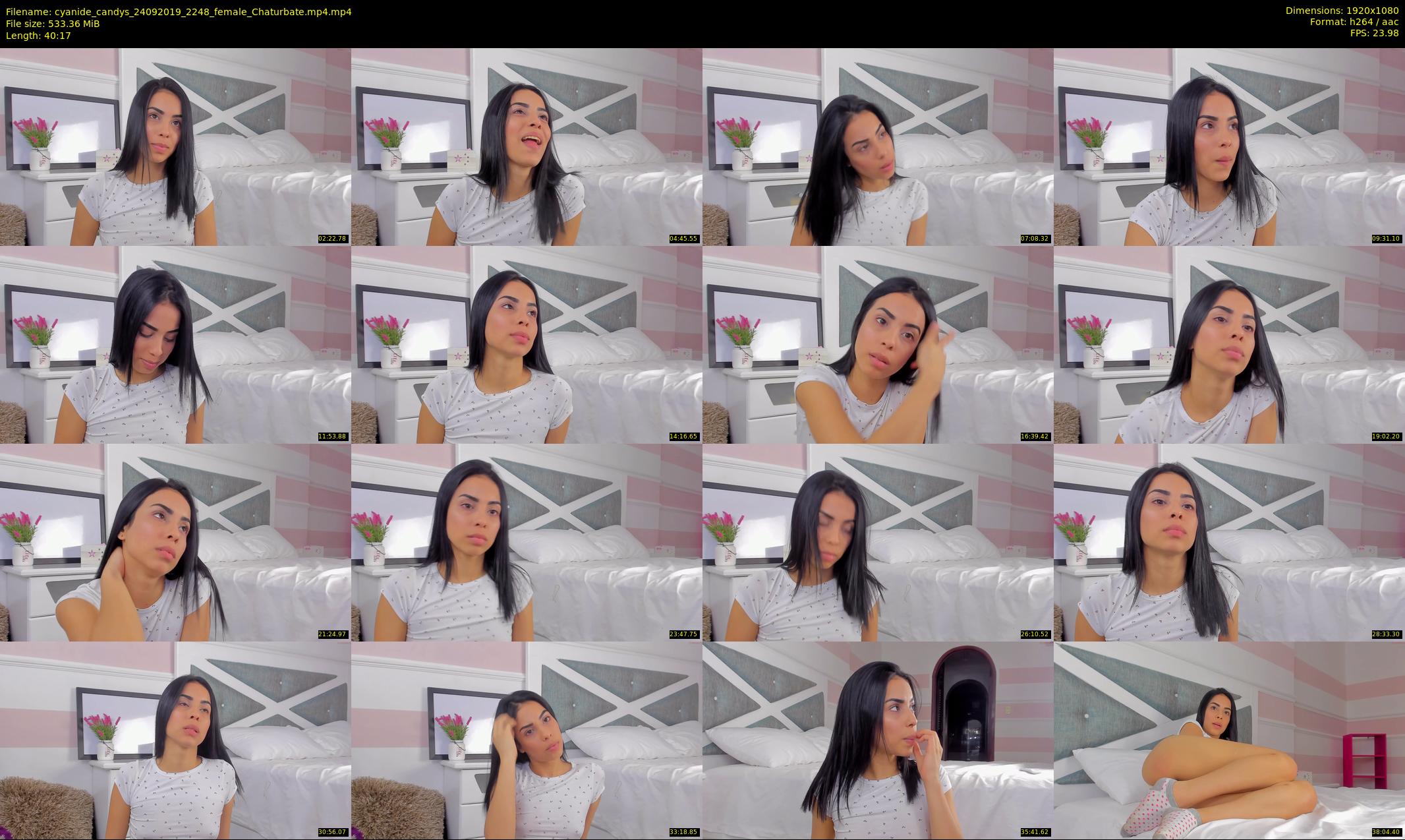 cyanide_candys — 41 minute Chaturbate female cam show recording, 1080p, Sep 24, 2019