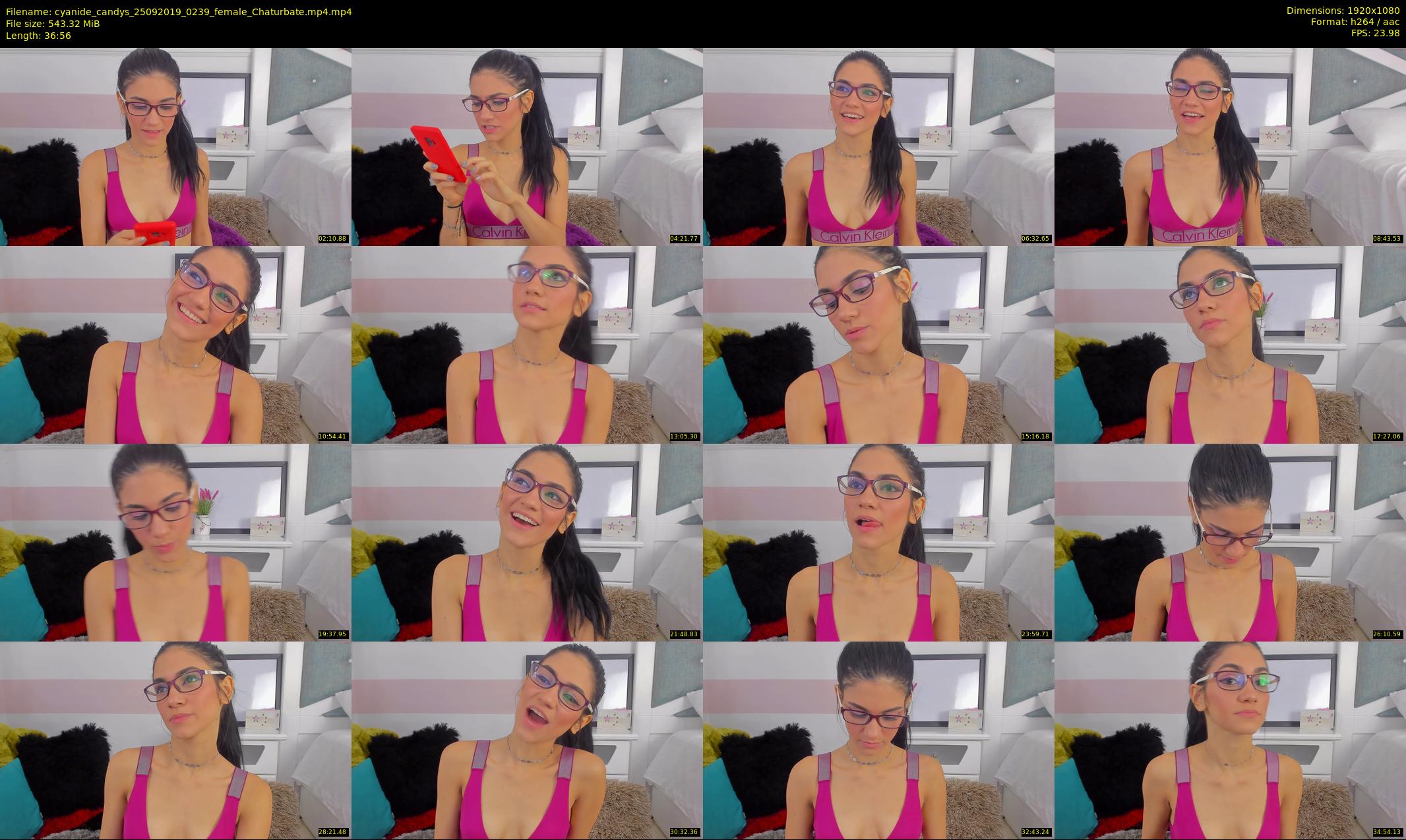 cyanide_candys — 37 minute Chaturbate female cam show recording, 1080p, Sep 25, 2019