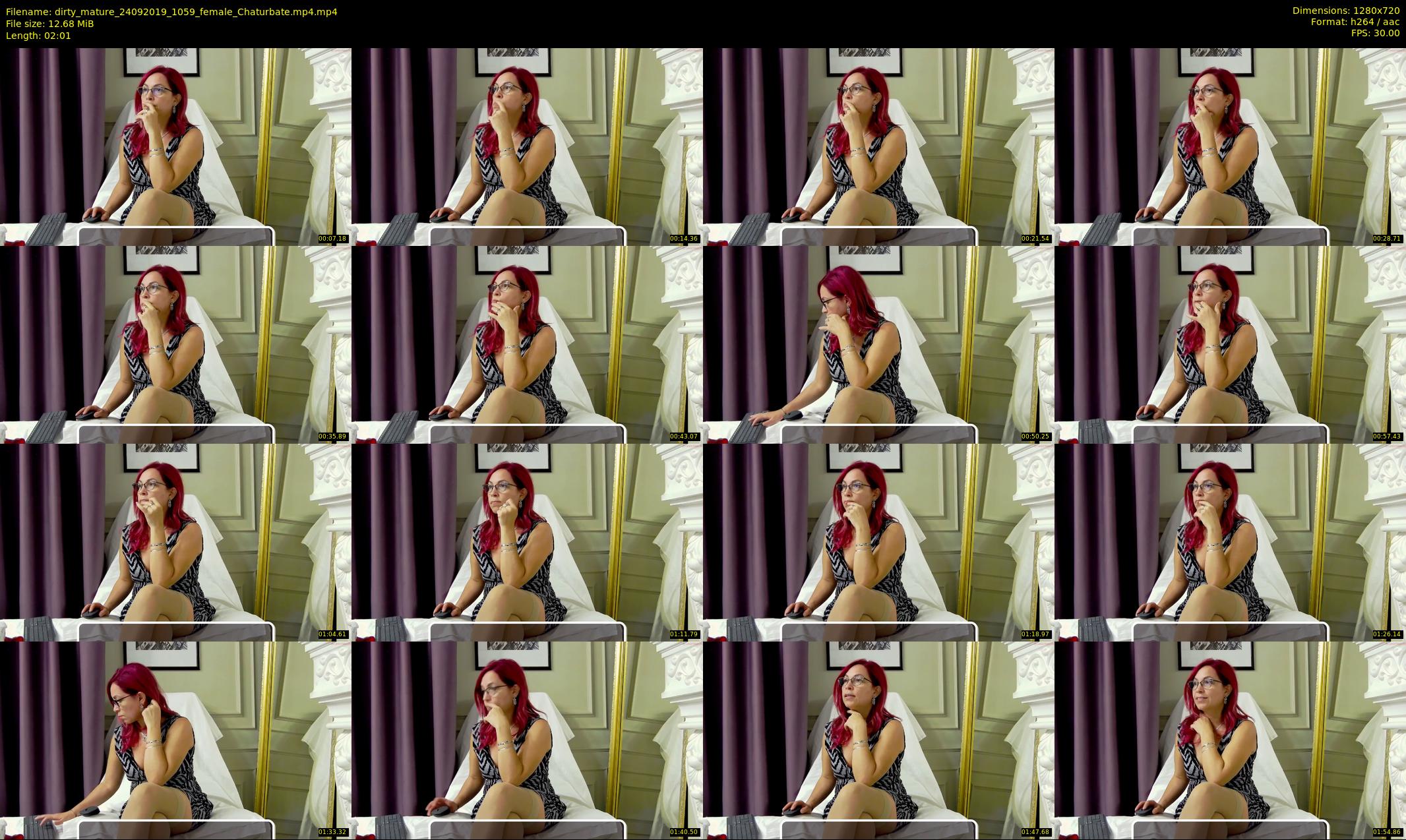 dirty_mature — 3 minute Chaturbate female cam show recording, 720p, Sep 24, 2019