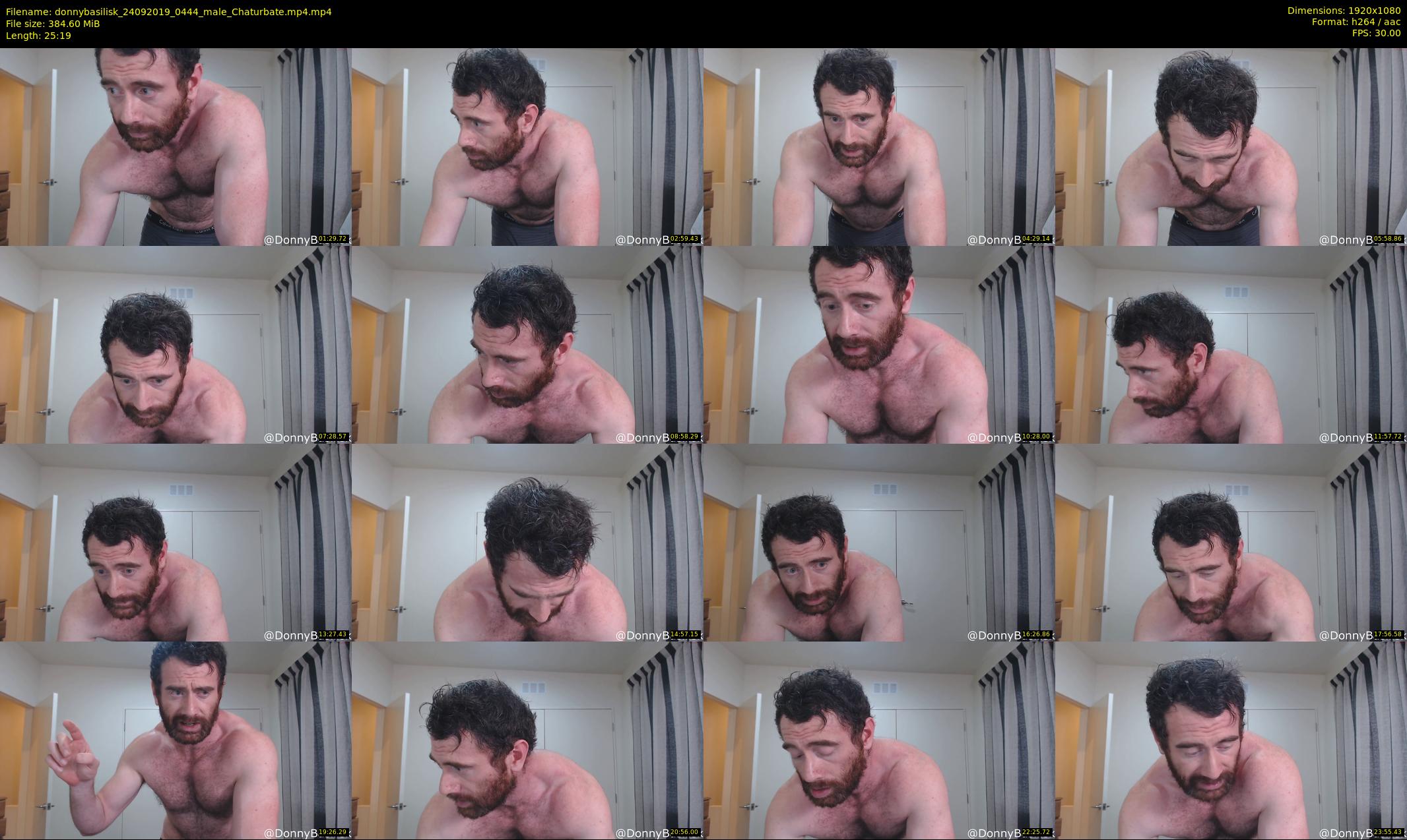 donnybasilisk — 26 minute Chaturbate male cam show recording, 1080p, Sep 24, 2019