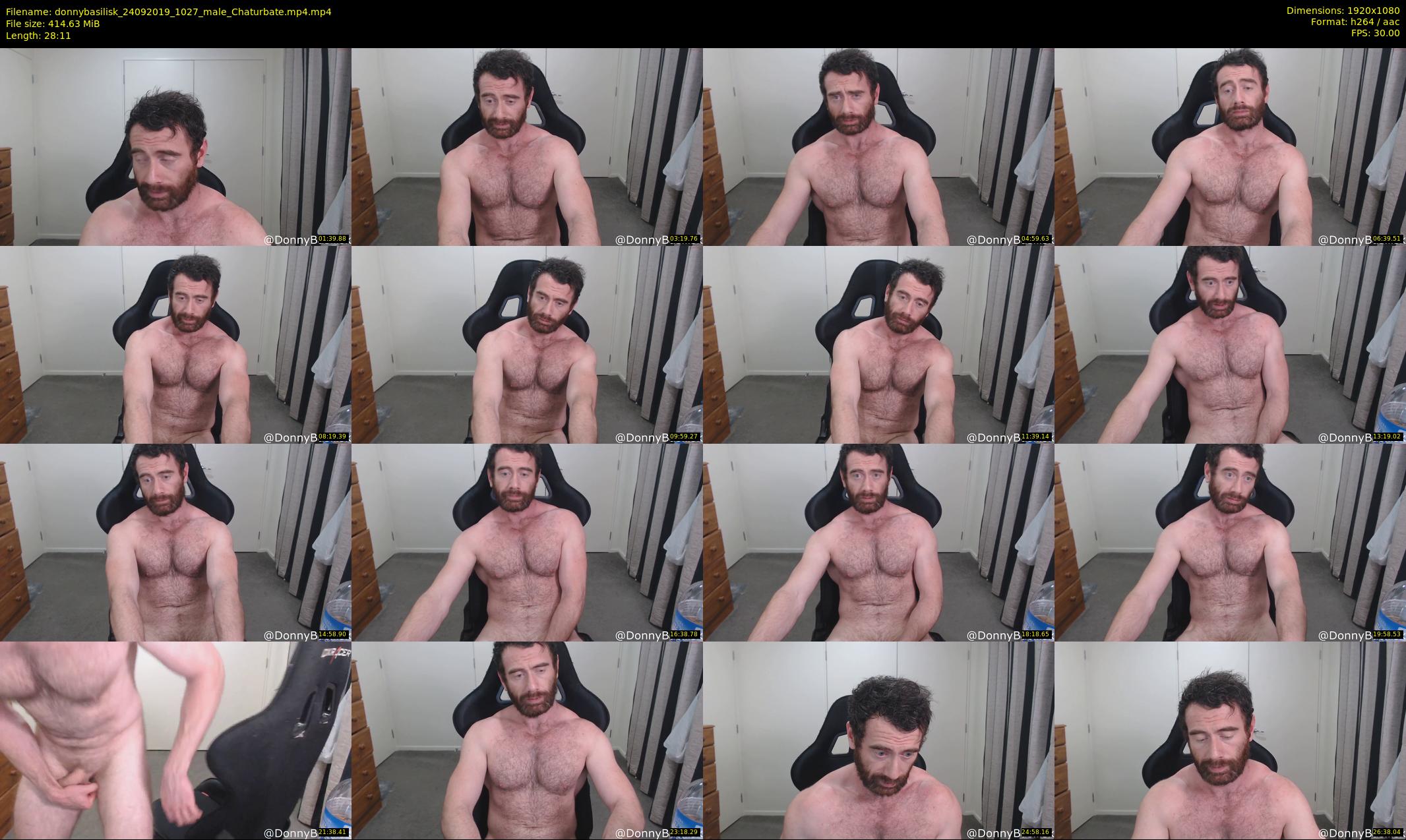 donnybasilisk — 29 minute Chaturbate male cam show recording, 1080p, Sep 24, 2019