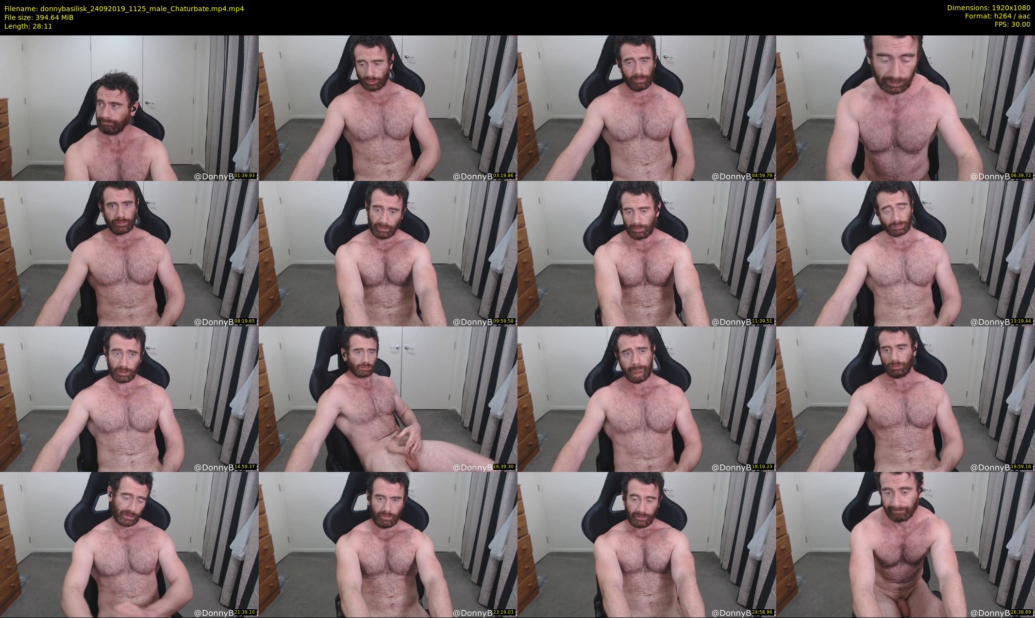 donnybasilisk — 29 minute Chaturbate male cam show recording, 1080p, Sep 24, 2019