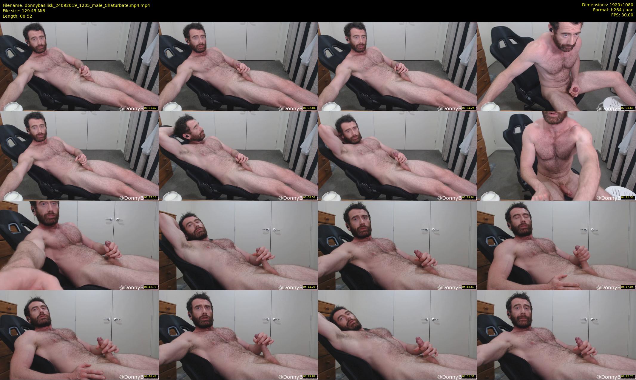 donnybasilisk — 9 minute Chaturbate male cam show recording, 1080p, Sep 24, 2019