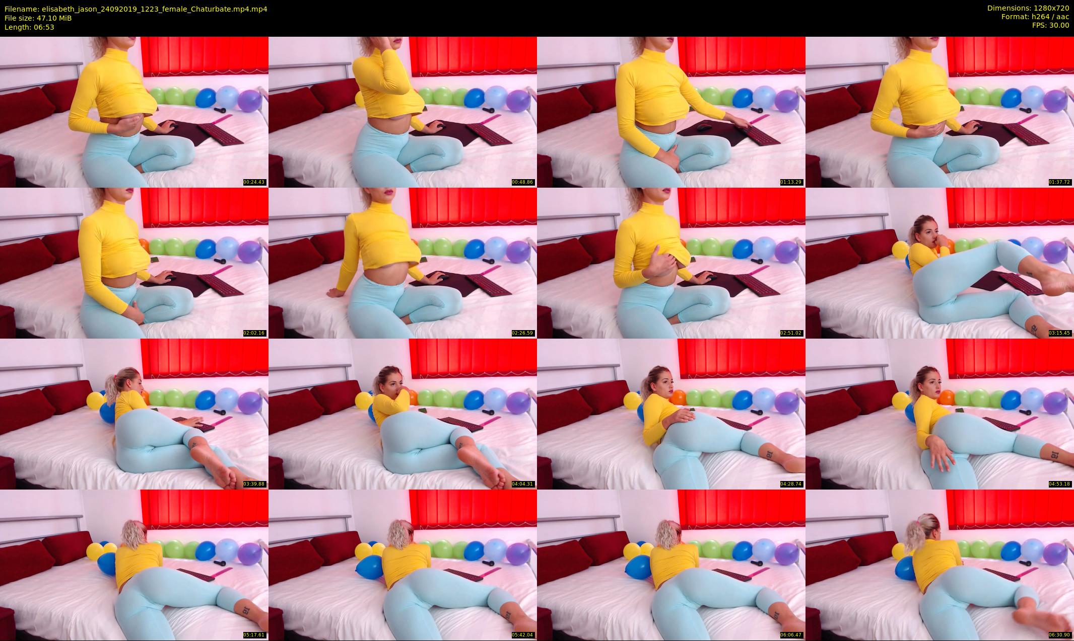 elisabeth_jason — 7 minute Chaturbate couple cam show recording, 720p, Sep 24, 2019