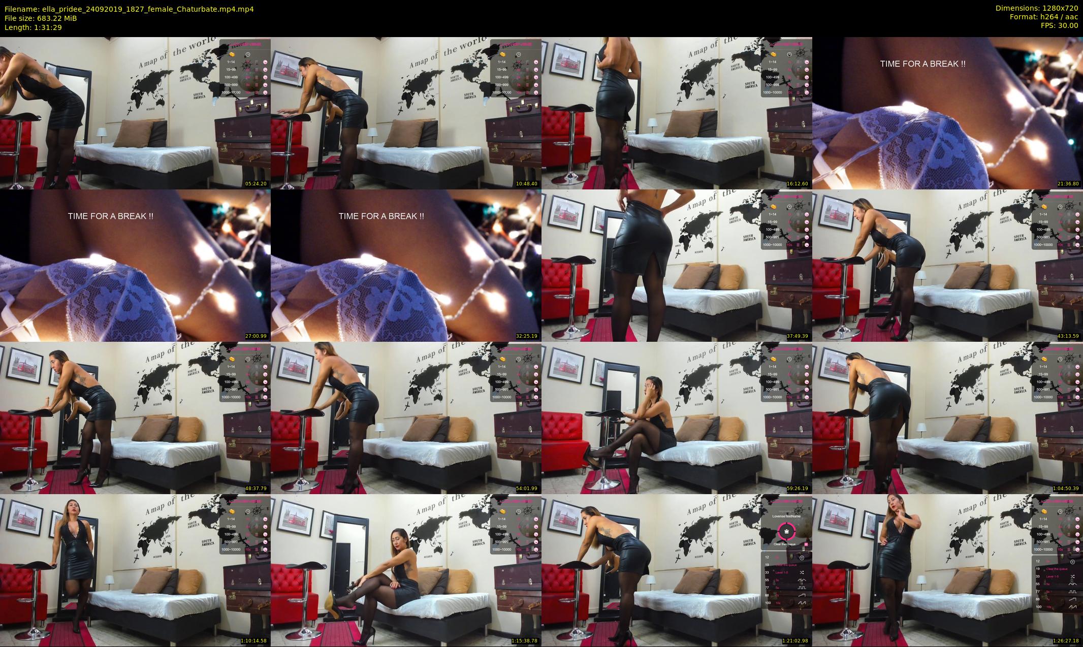 ella_pridee — 92 minute Chaturbate female cam show recording, 720p, Sep 24, 2019