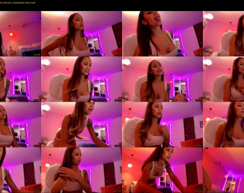 evagomez — 57 minute Chaturbate female cam show recording, 720p, Sep 25, 2019