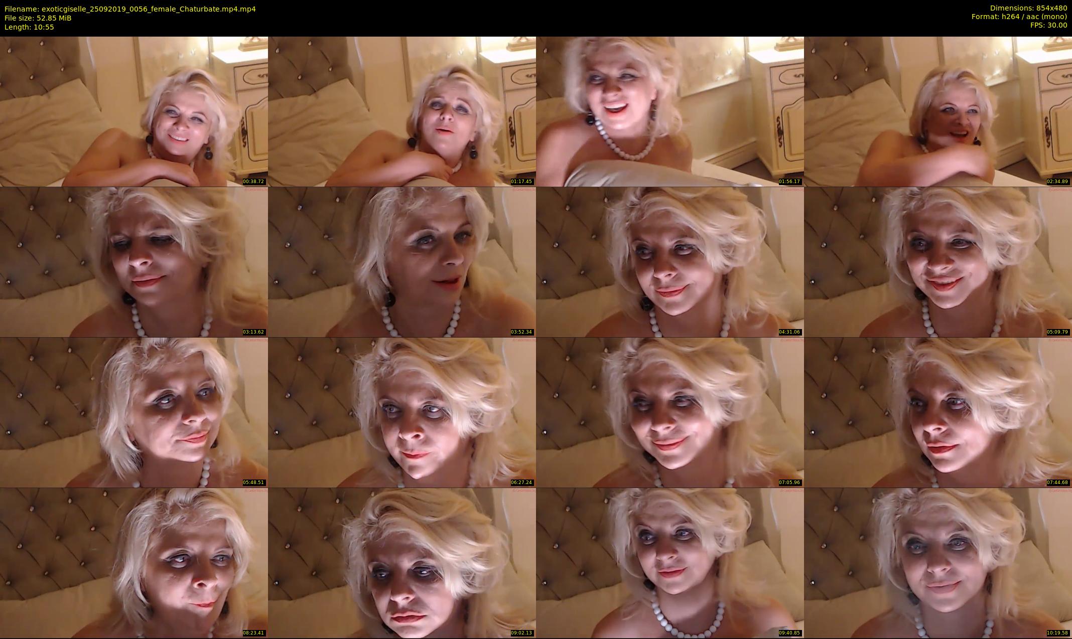 exoticgiselle — 11 minute Chaturbate female cam show recording, 480p, Sep 25, 2019