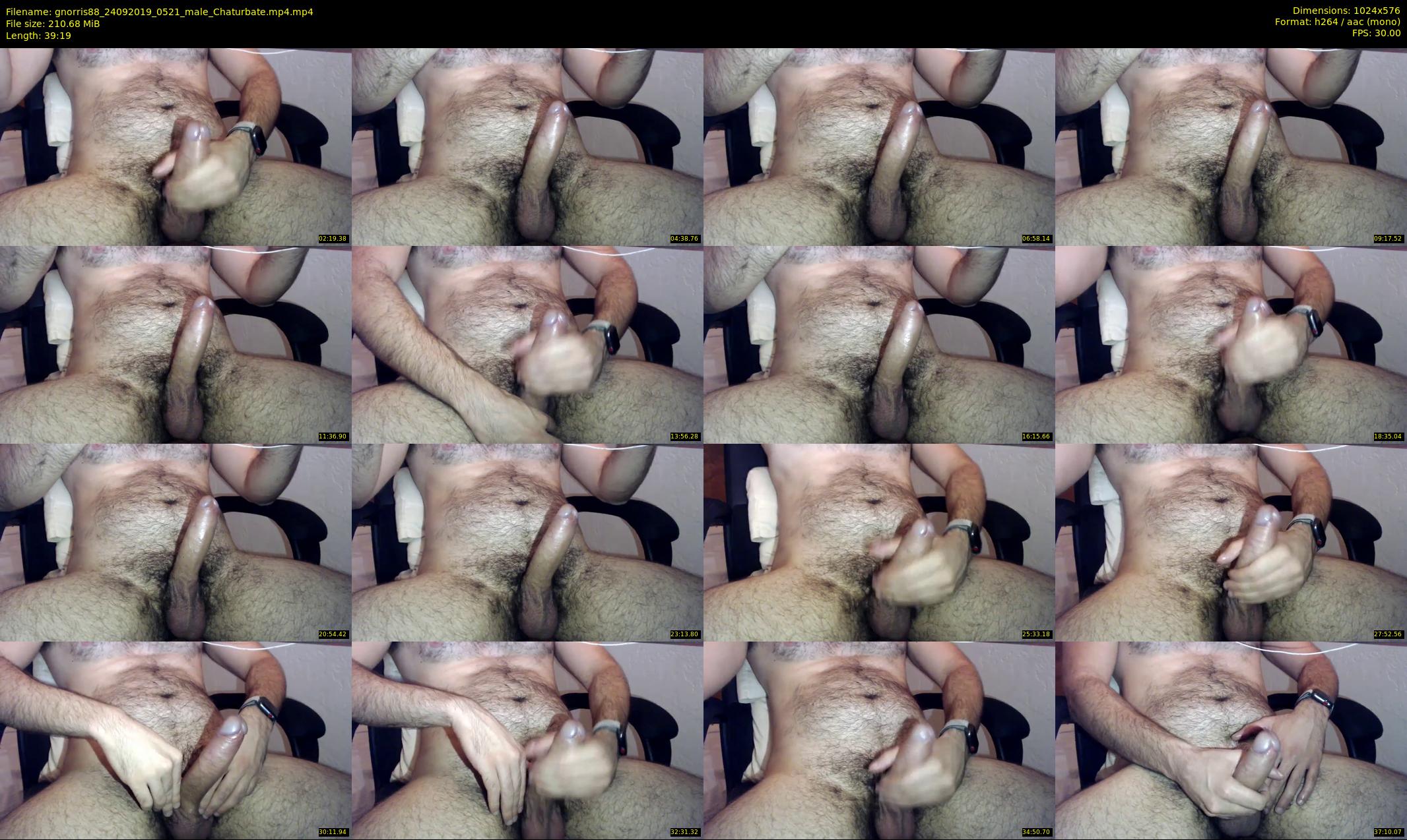 gnorris88 — 40 minute Chaturbate male cam show recording, 480p, Sep 24, 2019