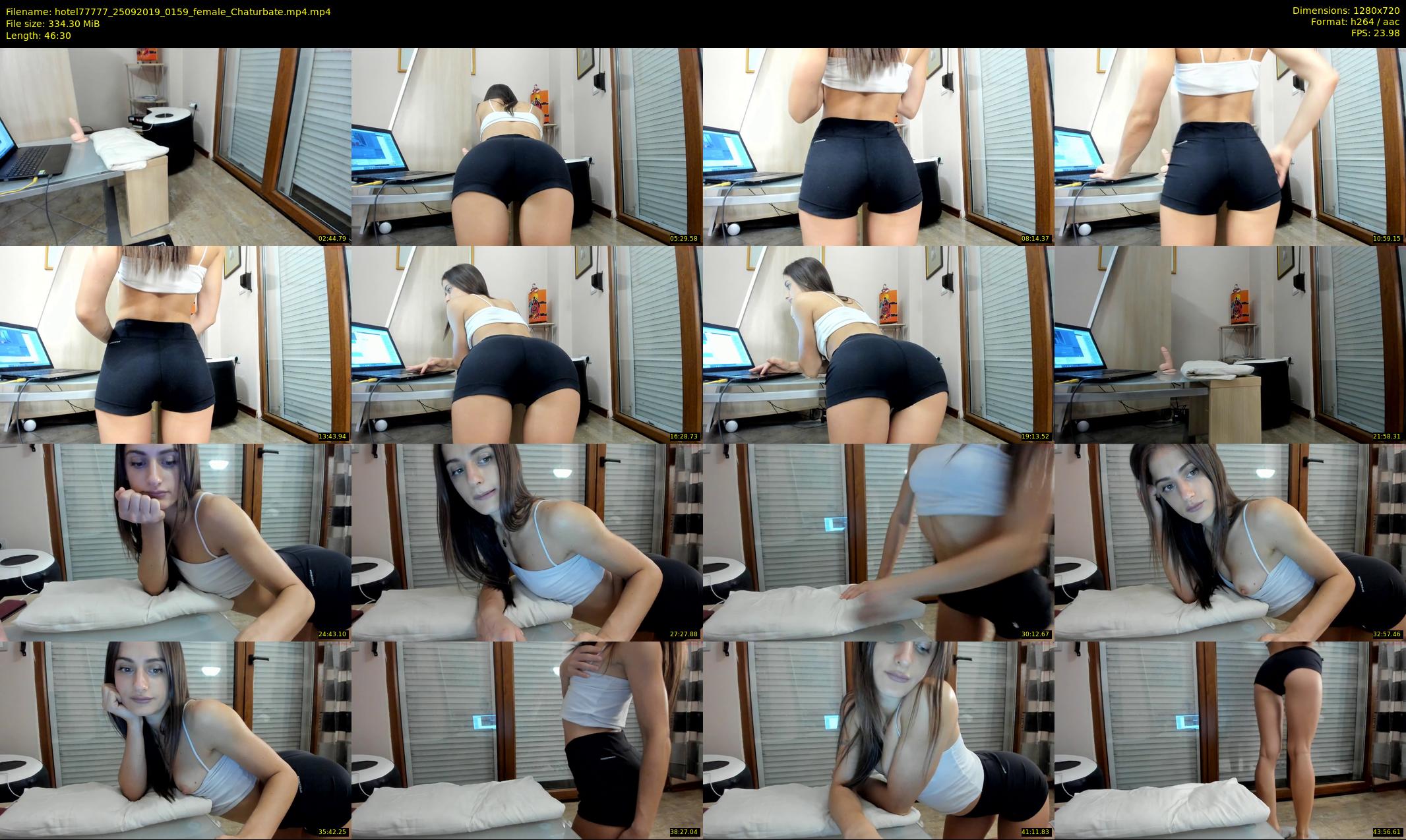 hotel77777 — 47 minute Chaturbate female cam show recording, 720p, Sep 25, 2019