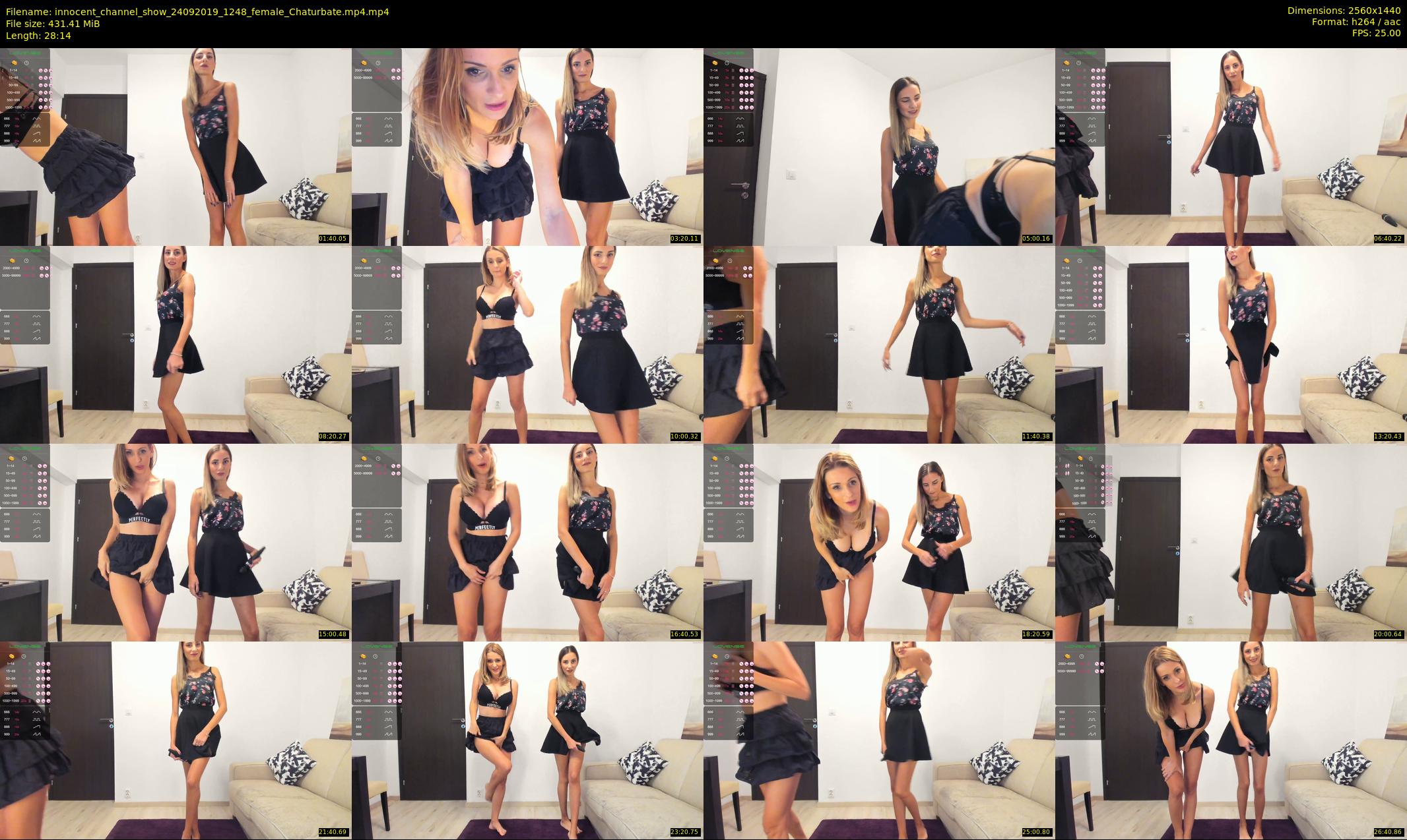 innocent_channel_show — 29 minute Chaturbate female cam show recording, 1080p, Sep 24, 2019