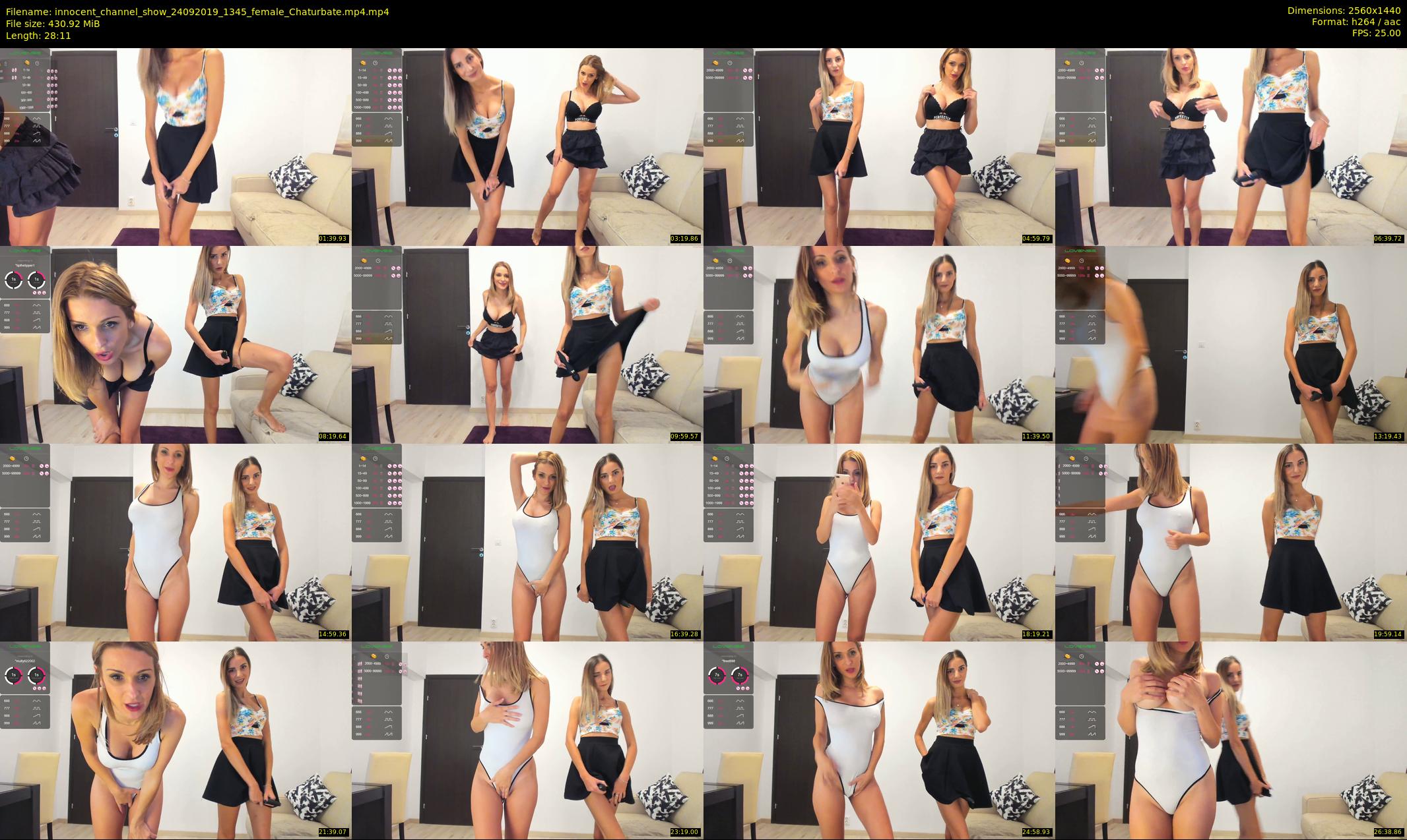 innocent_channel_show — 29 minute Chaturbate female cam show recording, 1080p, Sep 24, 2019