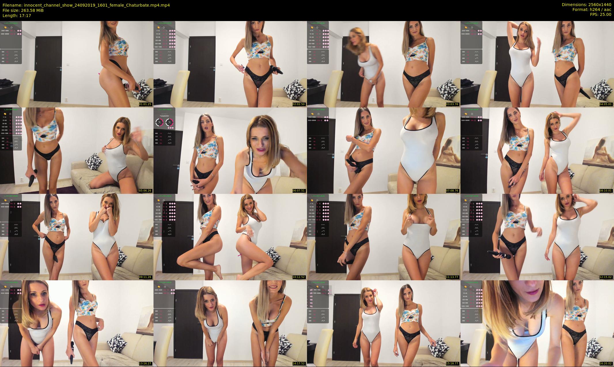 innocent_channel_show — 18 minute Chaturbate female cam show recording, 1080p, Sep 24, 2019