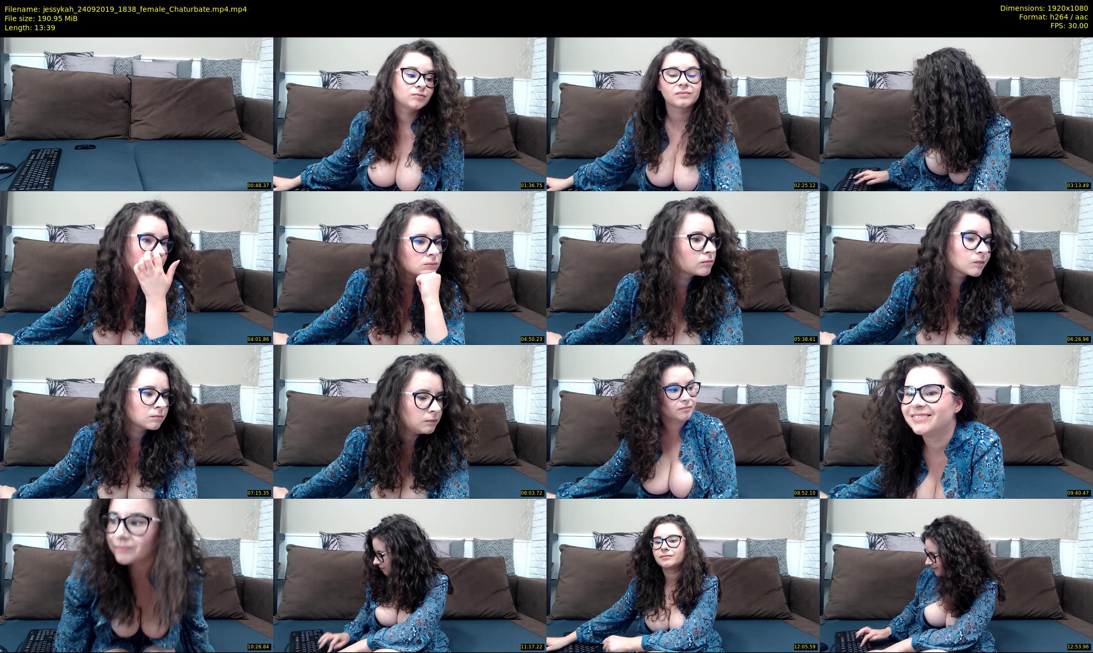 jessykah — 14 minute Chaturbate female cam show recording, 1080p, Sep 24, 2019