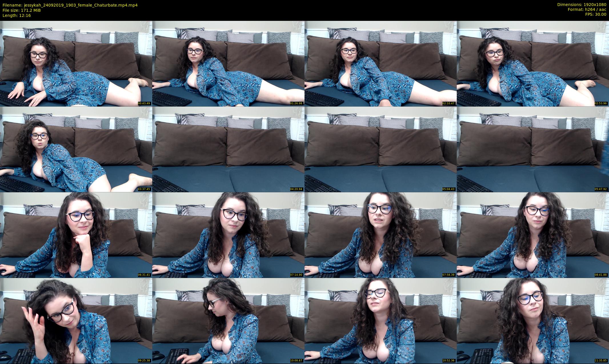 jessykah — 13 minute Chaturbate female cam show recording, 1080p, Sep 24, 2019