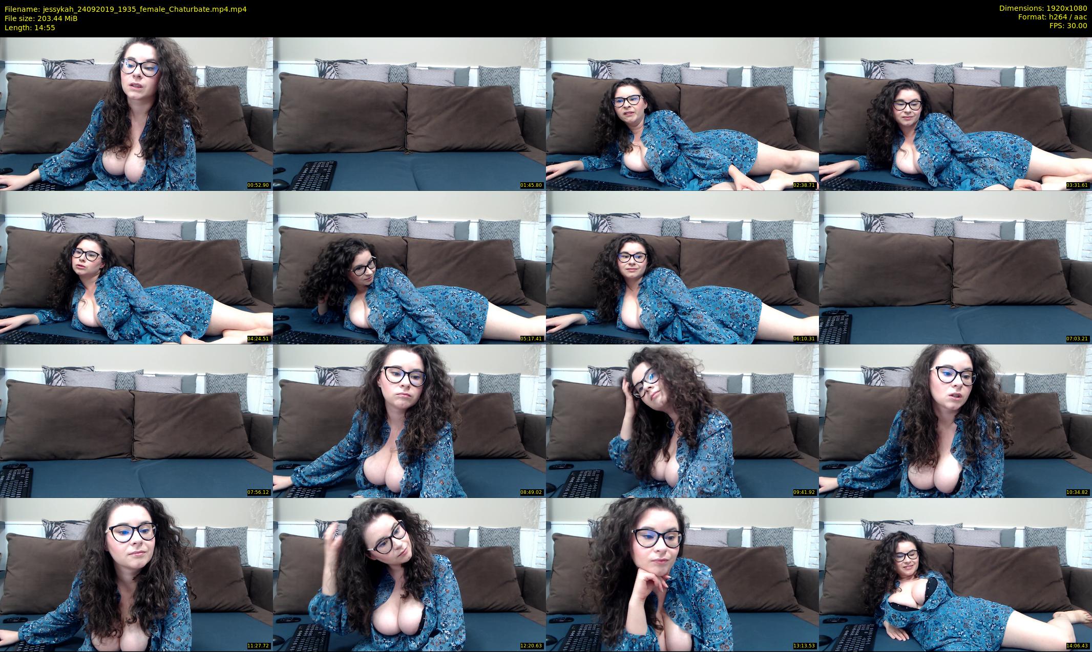 jessykah — 15 minute Chaturbate female cam show recording, 1080p, Sep 24, 2019