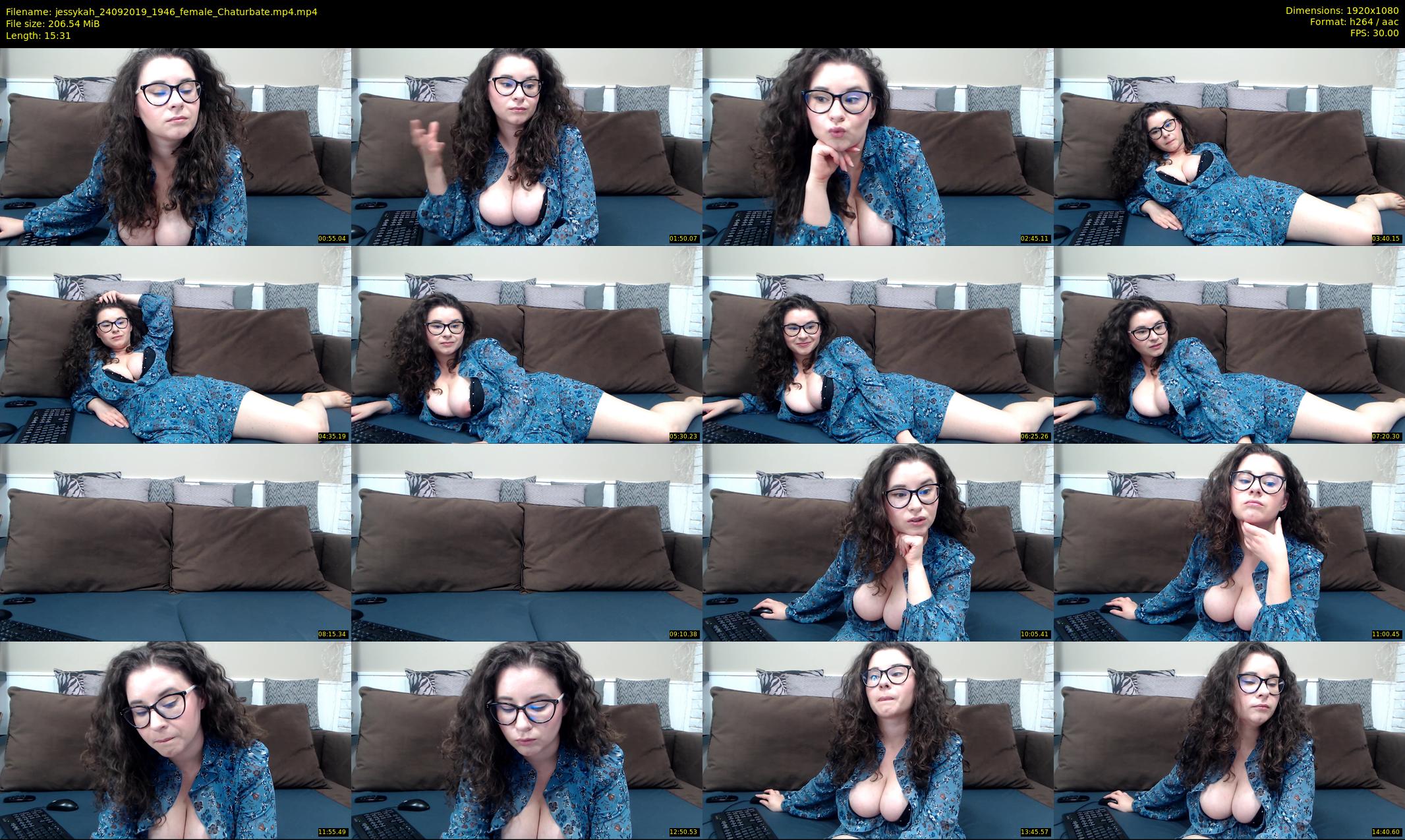 jessykah — 16 minute Chaturbate female cam show recording, 1080p, Sep 24, 2019