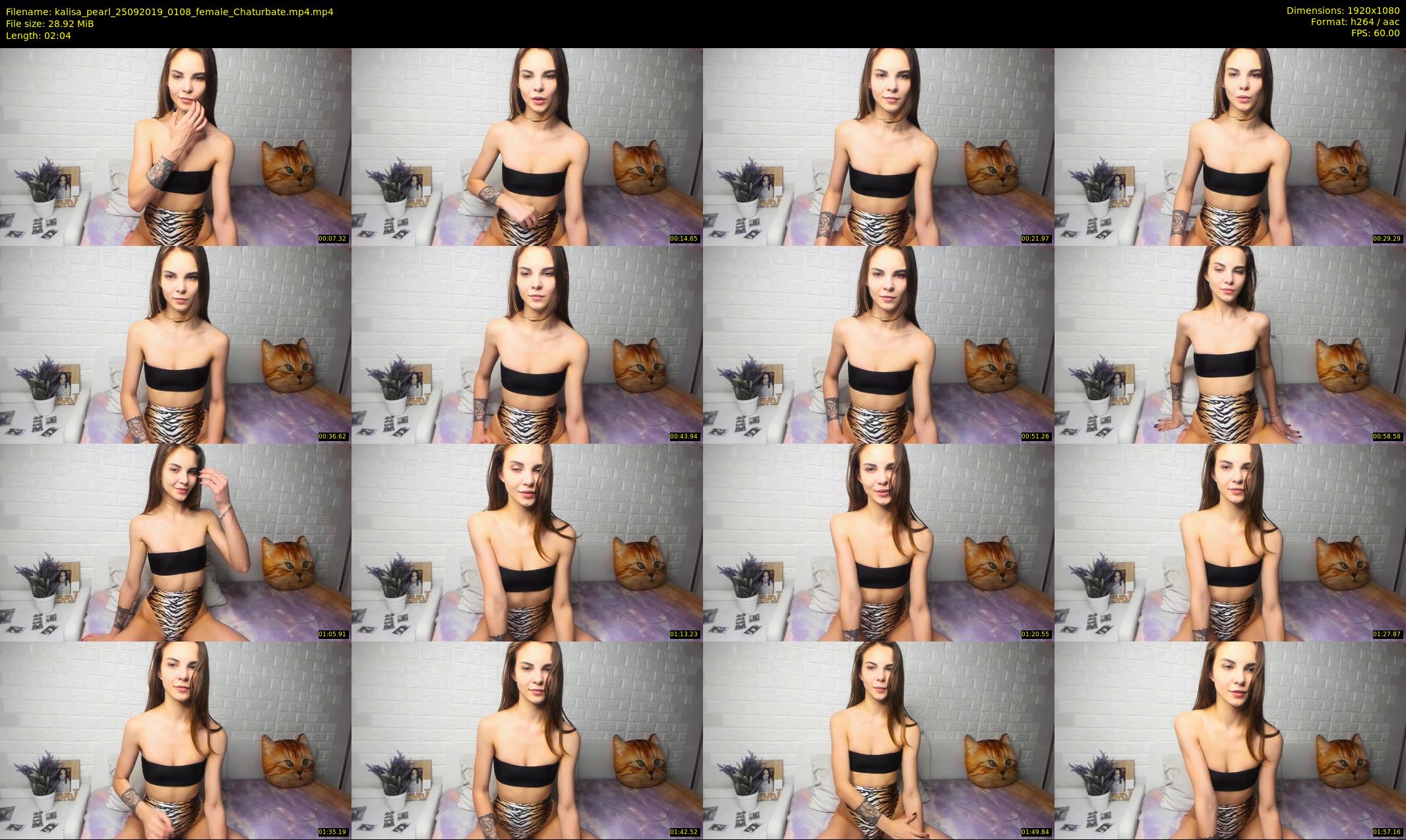 kalisa_pearl — 3 minute Chaturbate female cam show recording, 1080p, Sep 25, 2019