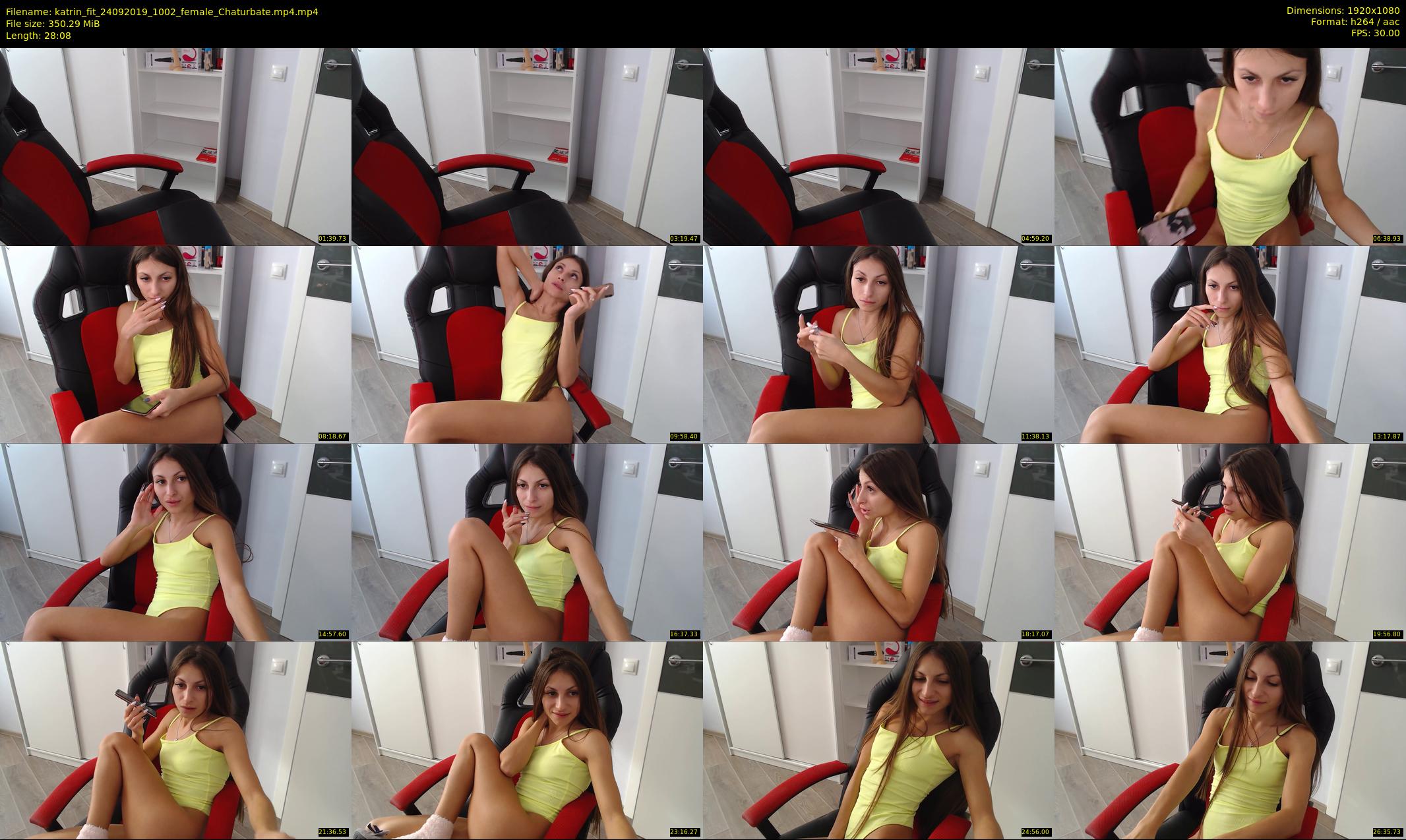 katrin_fit — 29 minute Chaturbate female cam show recording, 1080p, Sep 24, 2019