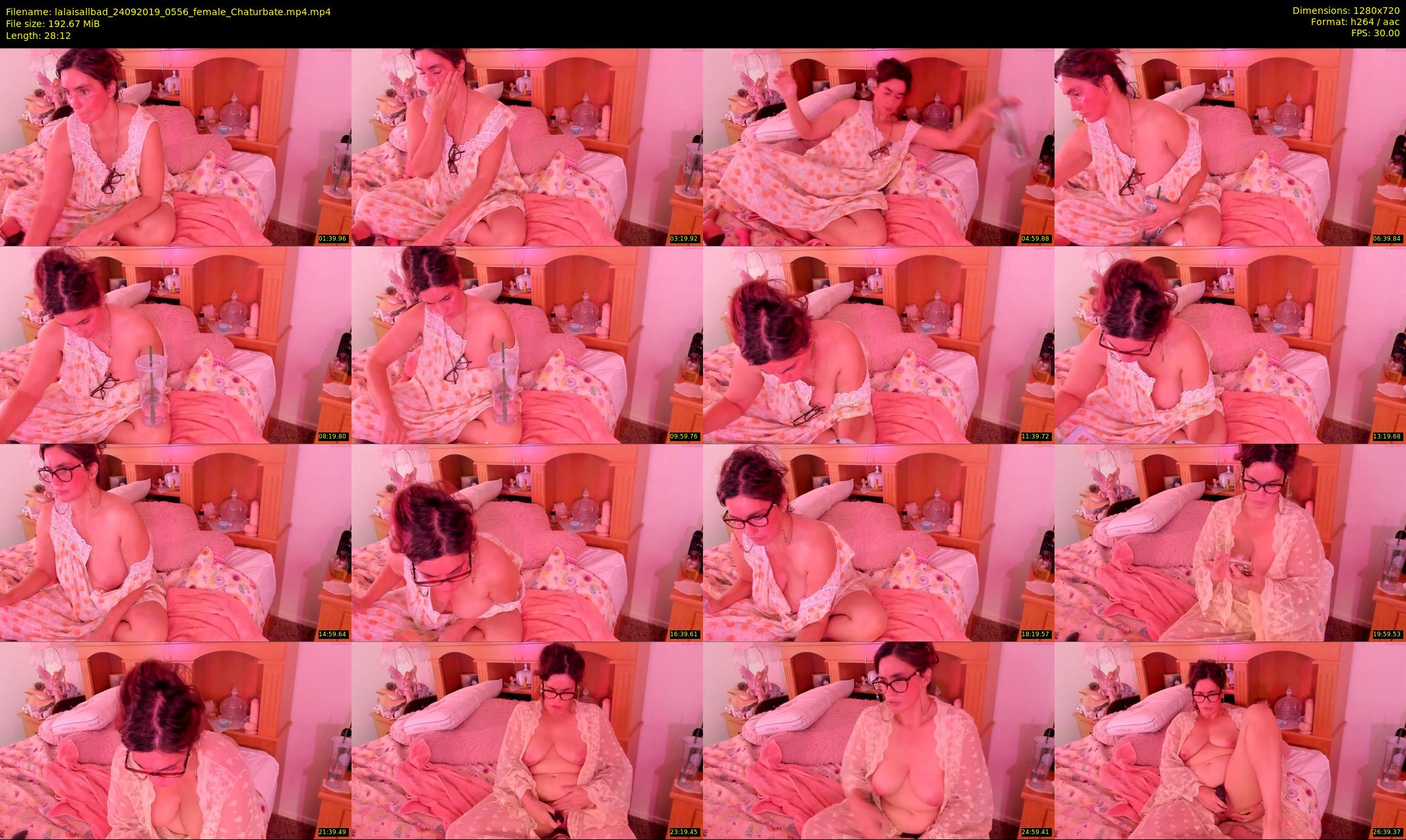lalaisallbad — 29 minute Chaturbate female cam show recording, 720p, Sep 24, 2019