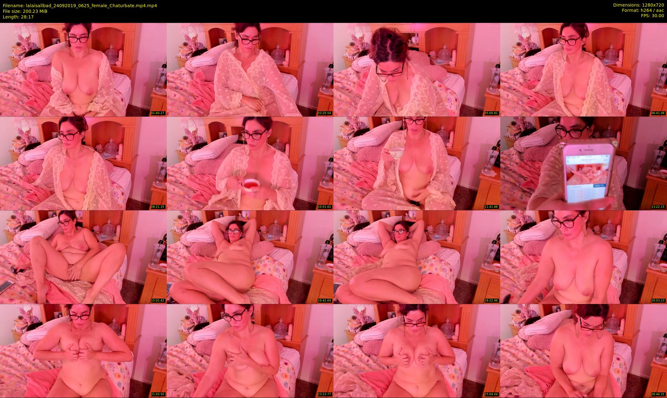lalaisallbad — 29 minute Chaturbate female cam show recording, 720p, Sep 24, 2019