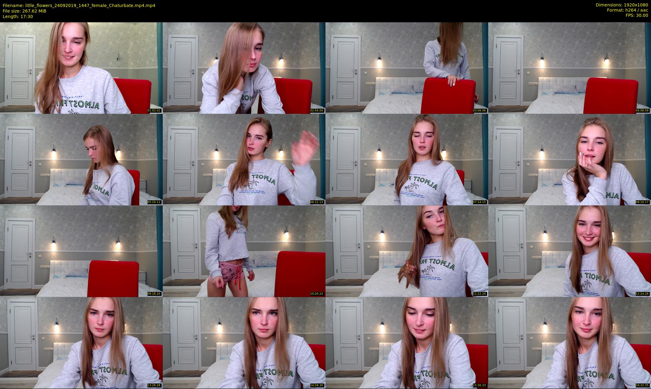 litlle_flowers — 18 minute Chaturbate female cam show recording, 1080p, Sep 24, 2019