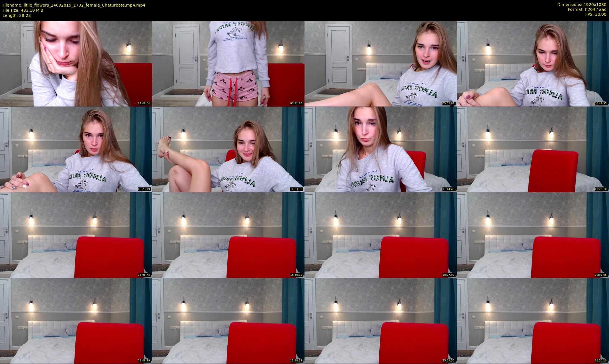 litlle_flowers — 29 minute Chaturbate female cam show recording, 1080p, Sep 24, 2019