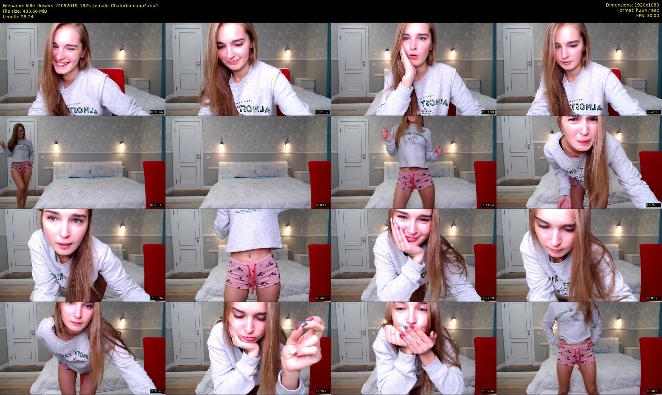 litlle_flowers — 29 minute Chaturbate female cam show recording, 1080p, Sep 24, 2019