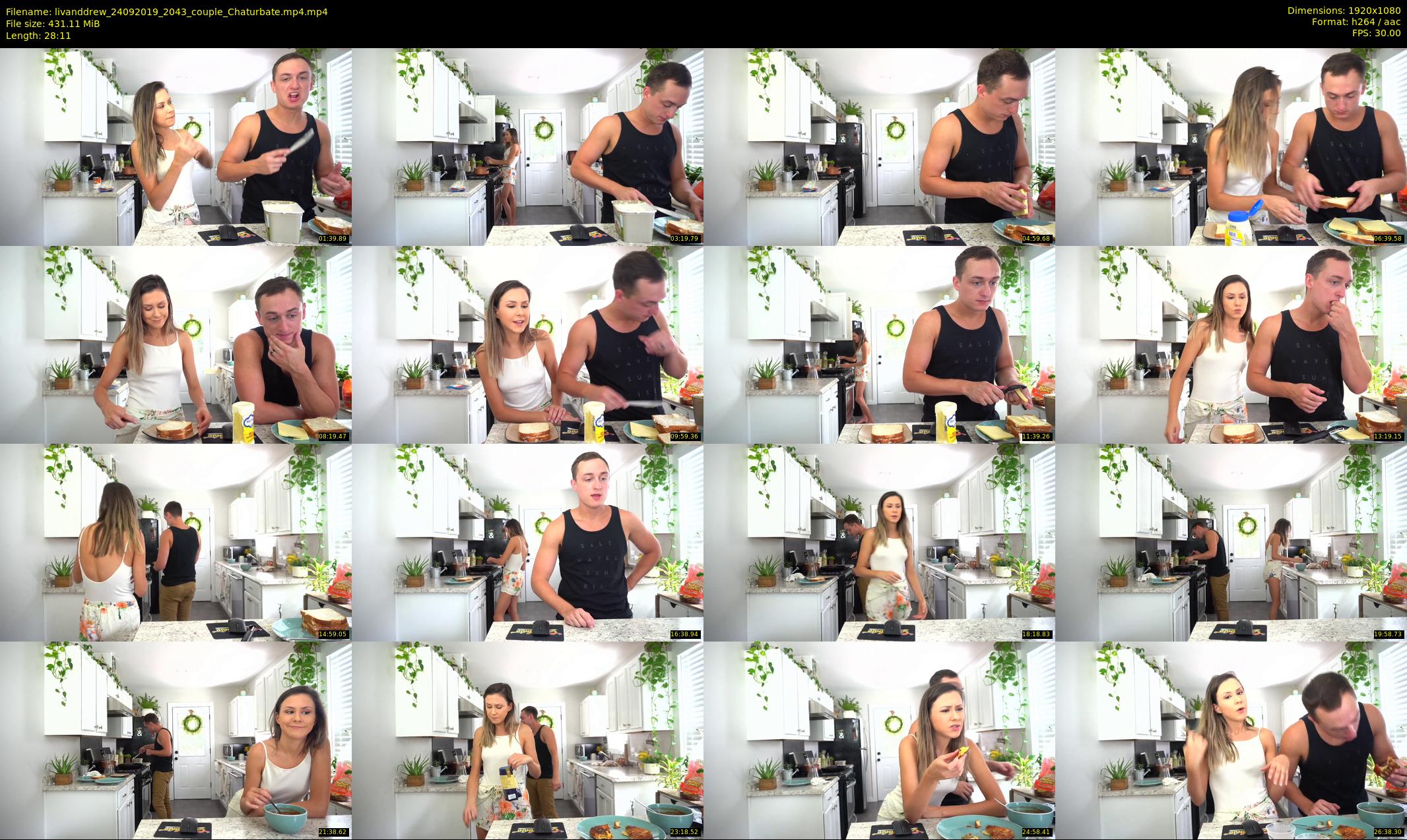 livanddrew — 29 minute Chaturbate couple cam show recording, 1080p, Sep 24, 2019