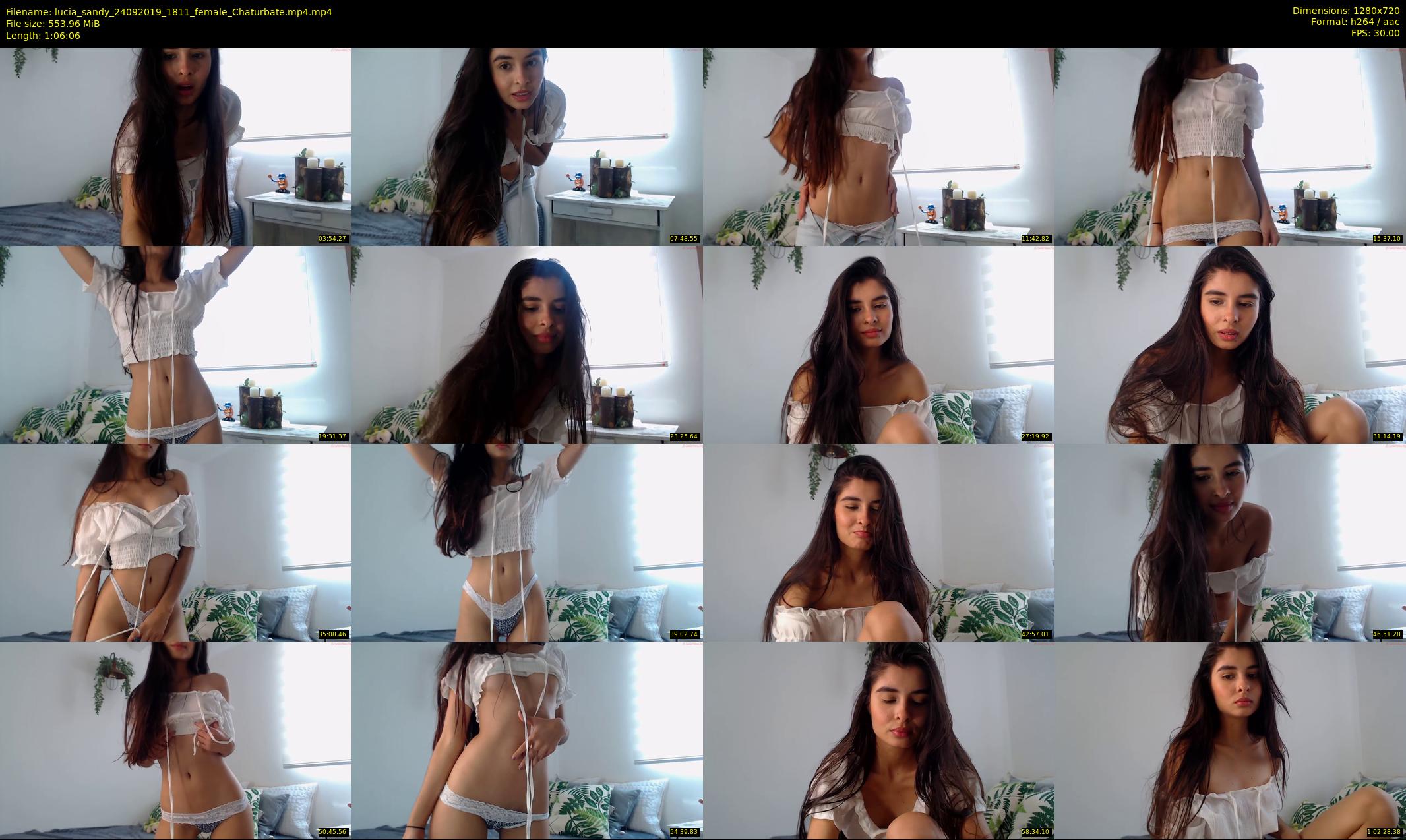 lucia_sandy — 67 minute Chaturbate female cam show recording, 720p, Sep 24, 2019